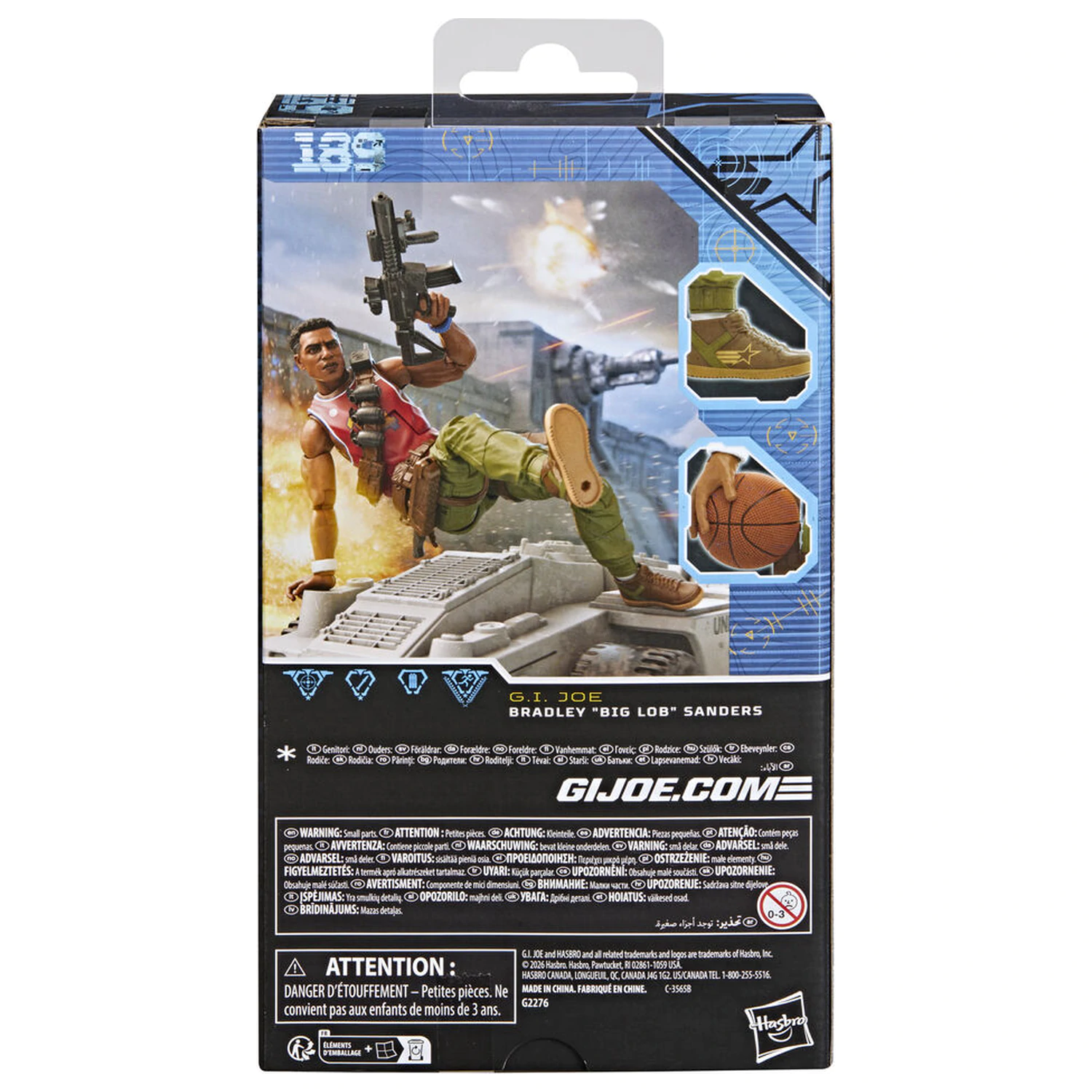 G.I. Joe Classified Series figurka Bradley Big Lob Sanders 15 cm zdjęcie produktu