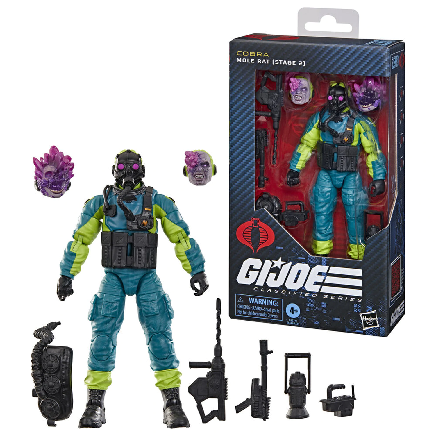 G.I. Joe Classified Series Cobra Mole Rat Stage 2 figurka 15cm zdjęcie produktu