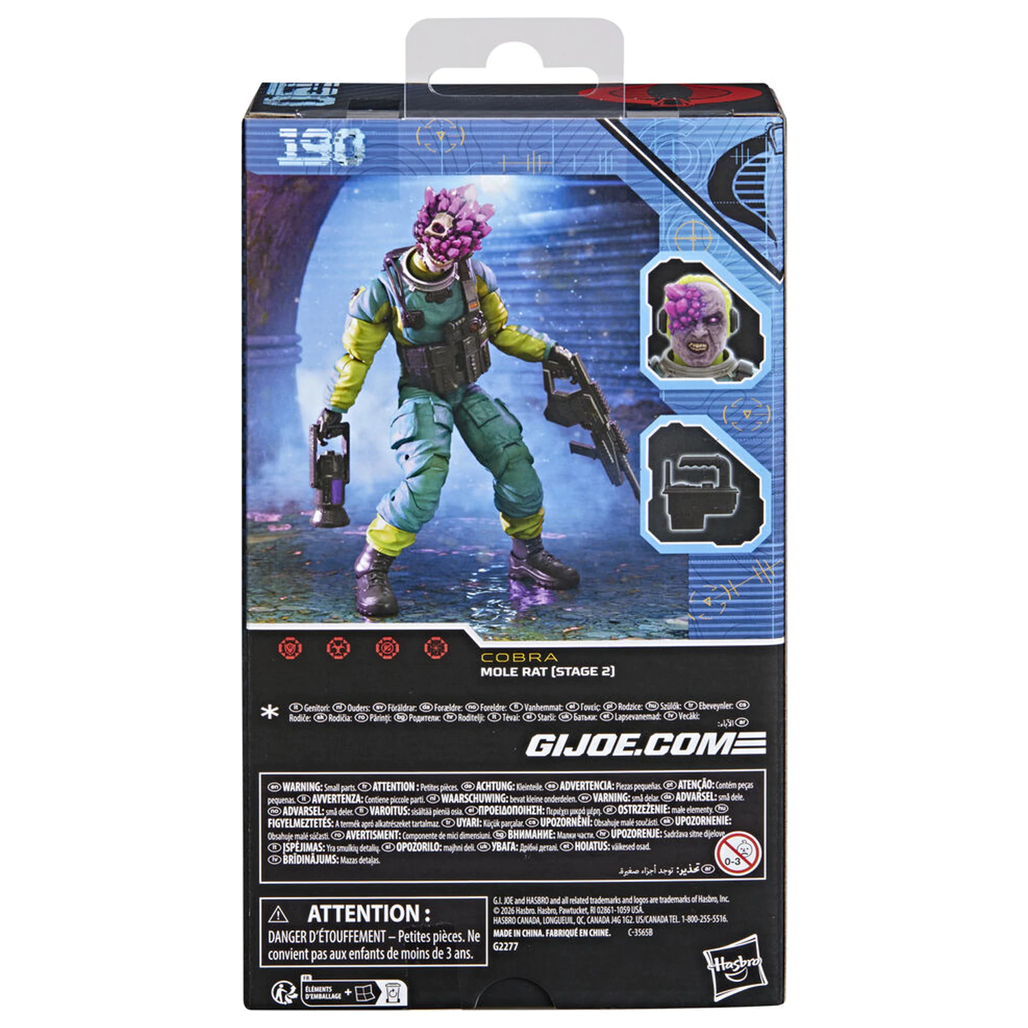G.I. Joe Classified Series Cobra Mole Rat Stage 2 figurka 15cm zdjęcie produktu