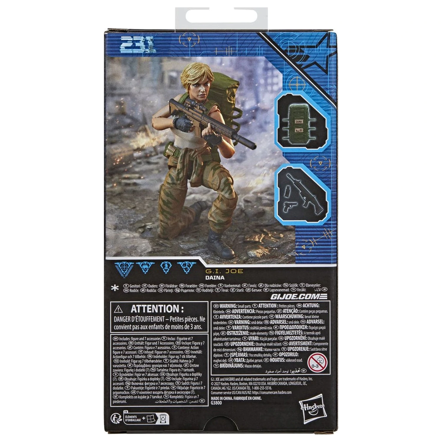 G.I. Joe Classified Series figurka Daina 15 cm zdjęcie produktu
