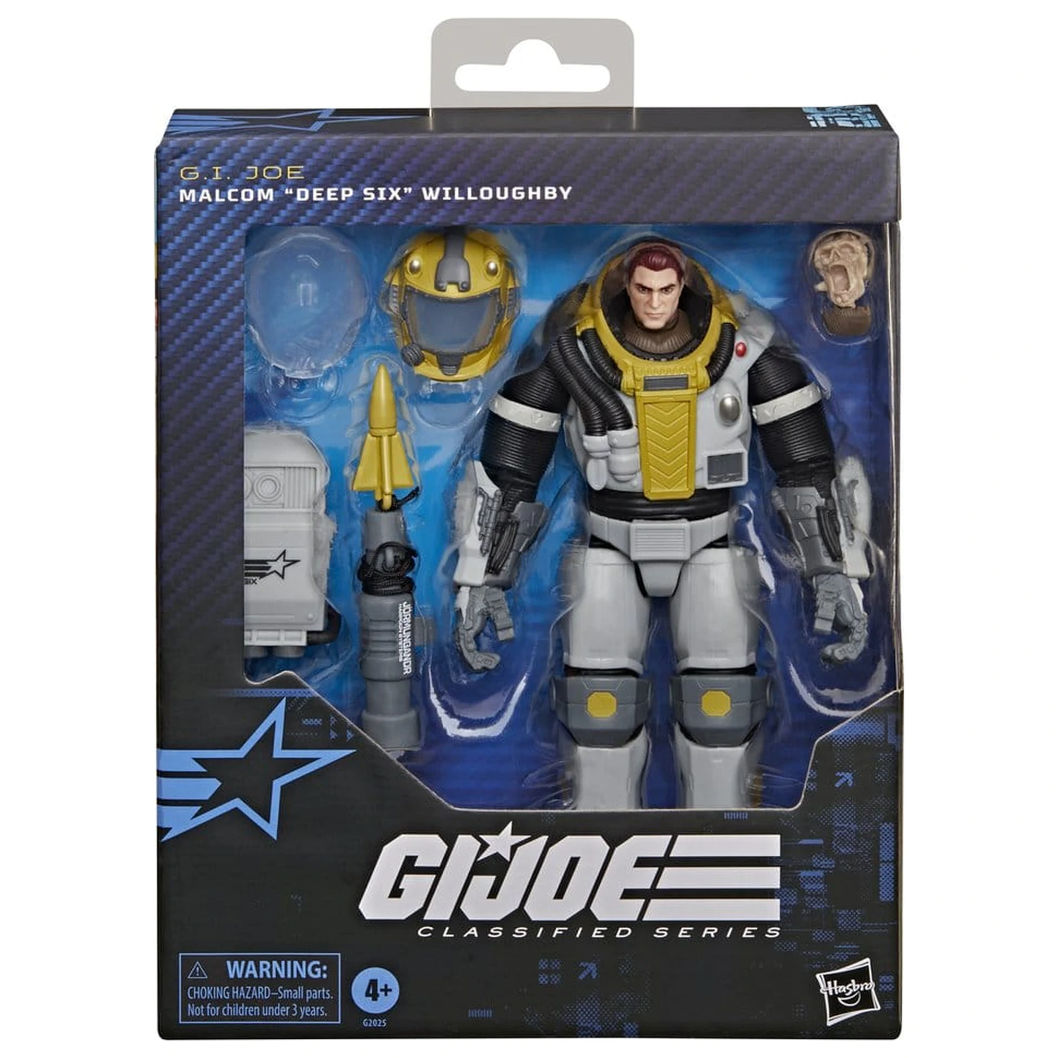 G.I. Joe Classified Series Deluxe figurka akcji #206 Malcom "Deep Six" Willoughby 15 cm zdjęcie produktu