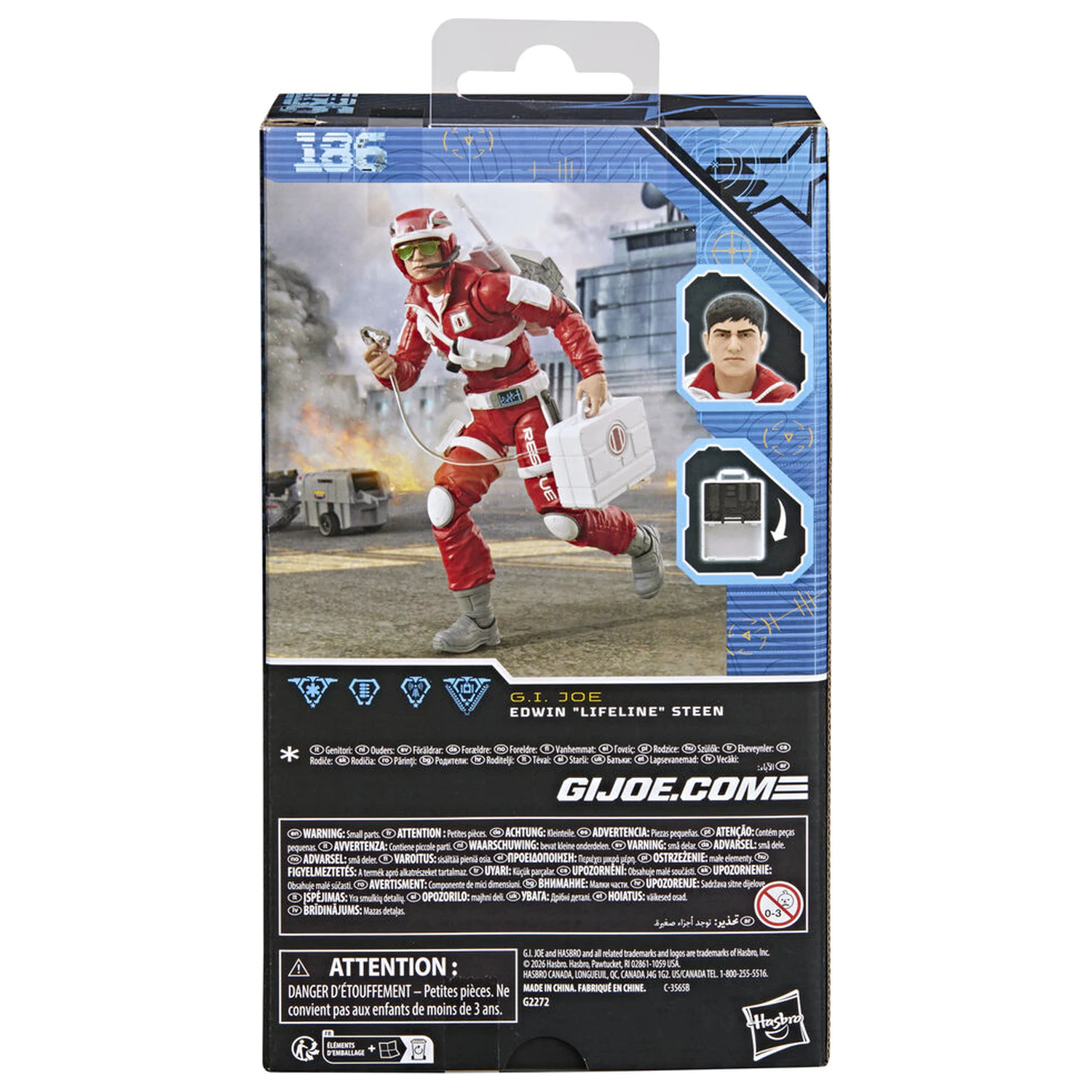 G.I. Joe Classified Series figurka Edwin Lifeline 15 cm zdjęcie produktu