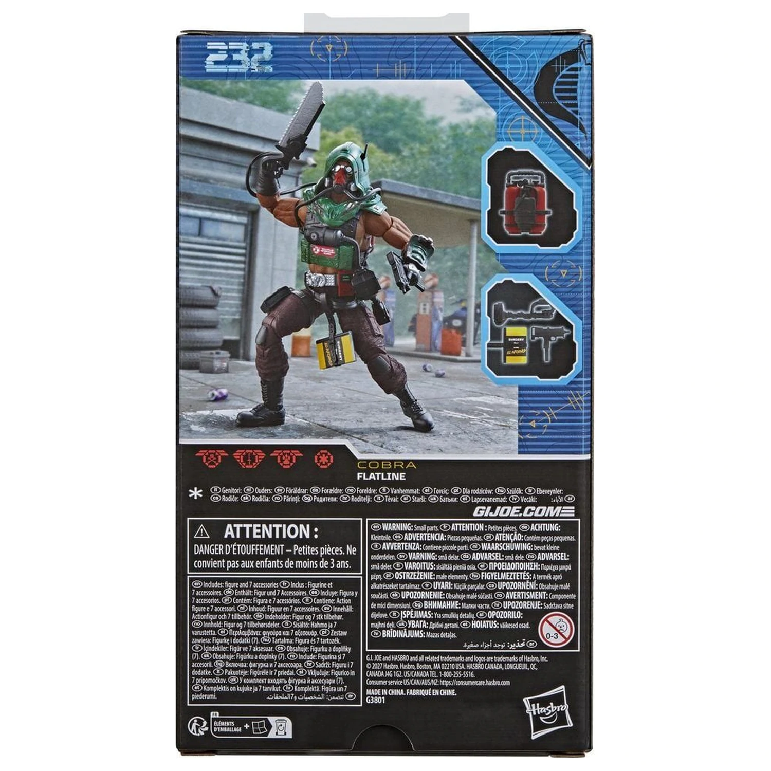 Figurka G.I. Joe Classified Series Flatline 15 cm zdjęcie produktu