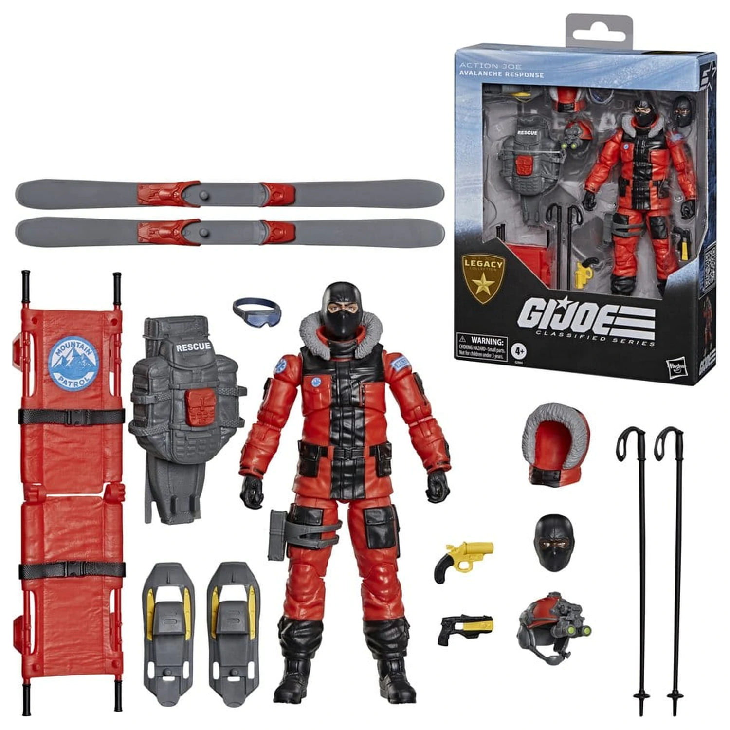 G.I. Joe Classified Series Legacy Collection figurka Avalanche Response 15 cm zdjęcie produktu