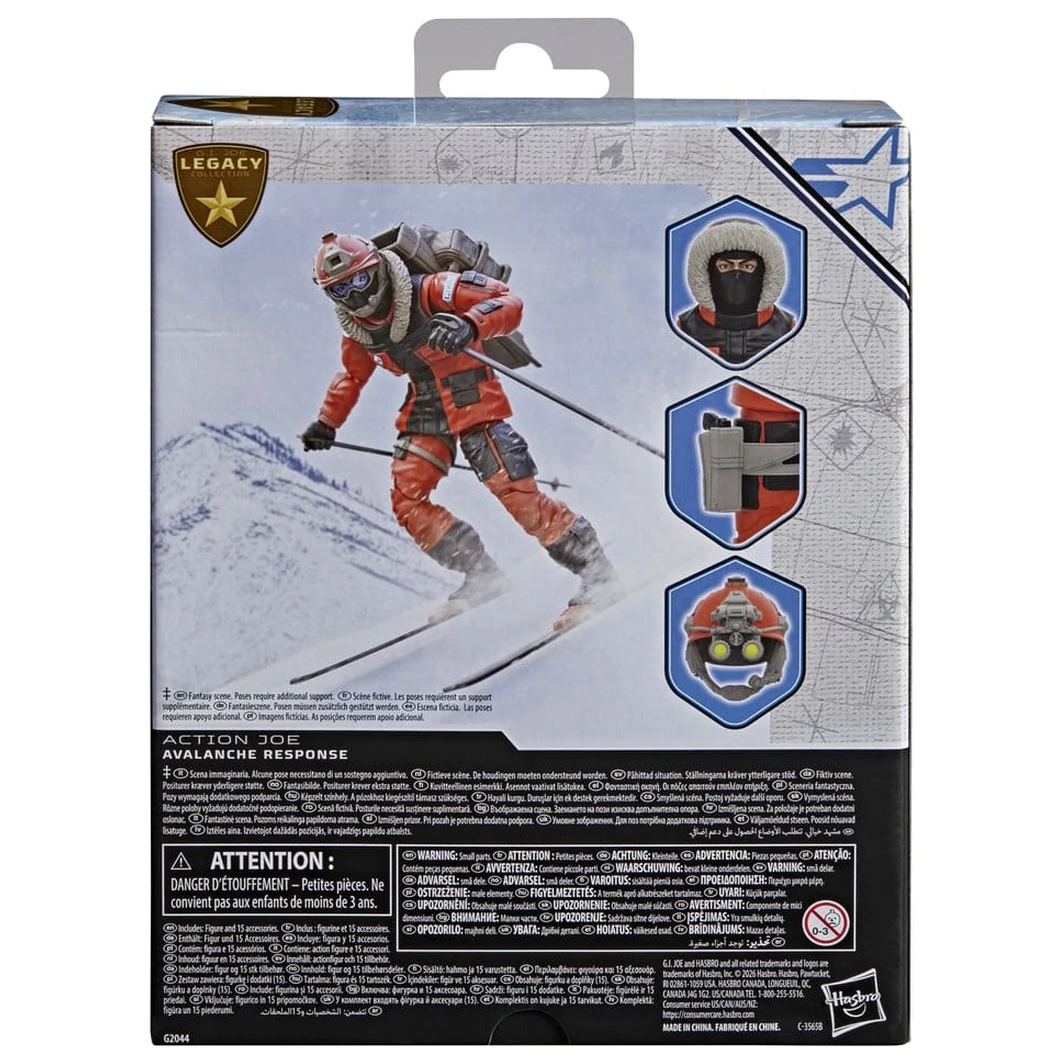 G.I. Joe Classified Series Legacy Collection figurka Avalanche Response 15 cm zdjęcie produktu