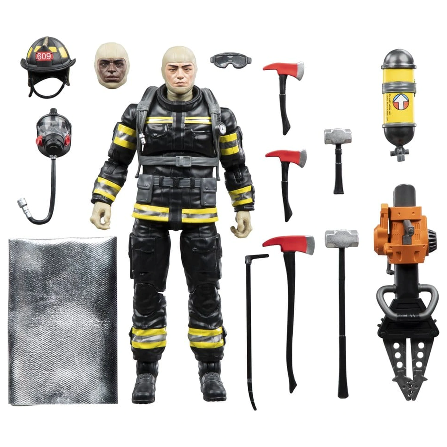G.I. Joe Classified Series Legacy Collection Figurka Akcji Search & Rescue Firefighter 15 cm zdjęcie produktu
