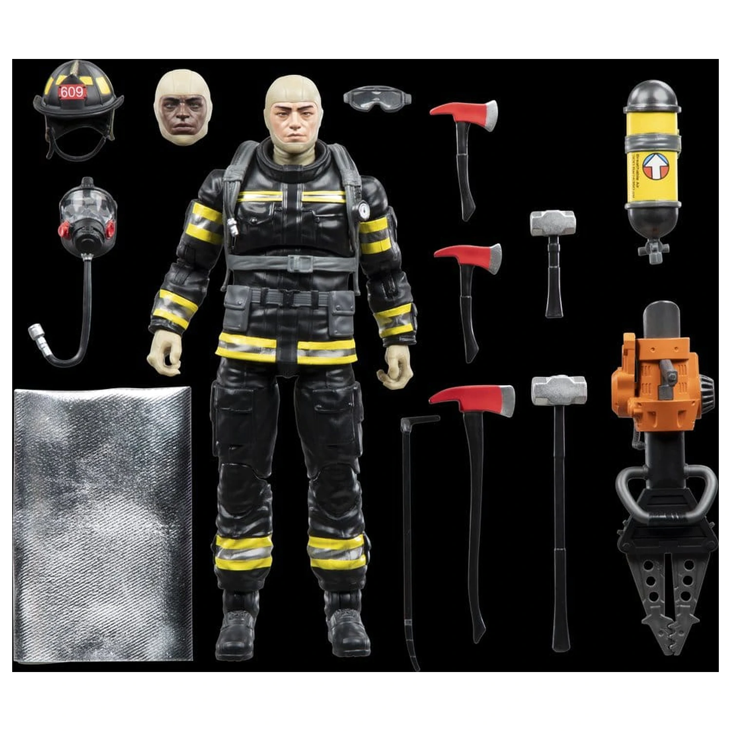 G.I. Joe Classified Series Legacy Collection Figurka Akcji Search & Rescue Firefighter 15 cm zdjęcie produktu