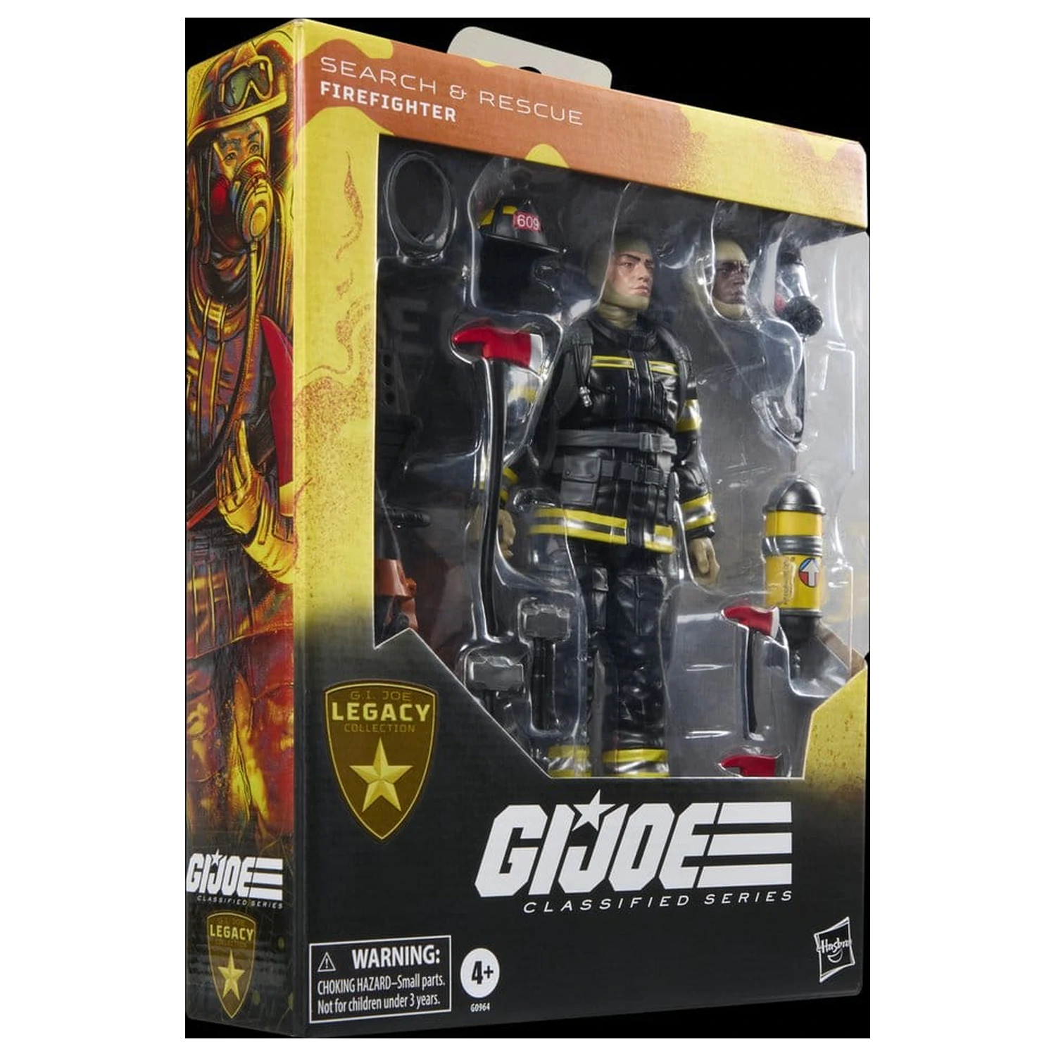 G.I. Joe Classified Series Legacy Collection Figurka Akcji Search & Rescue Firefighter 15 cm zdjęcie produktu
