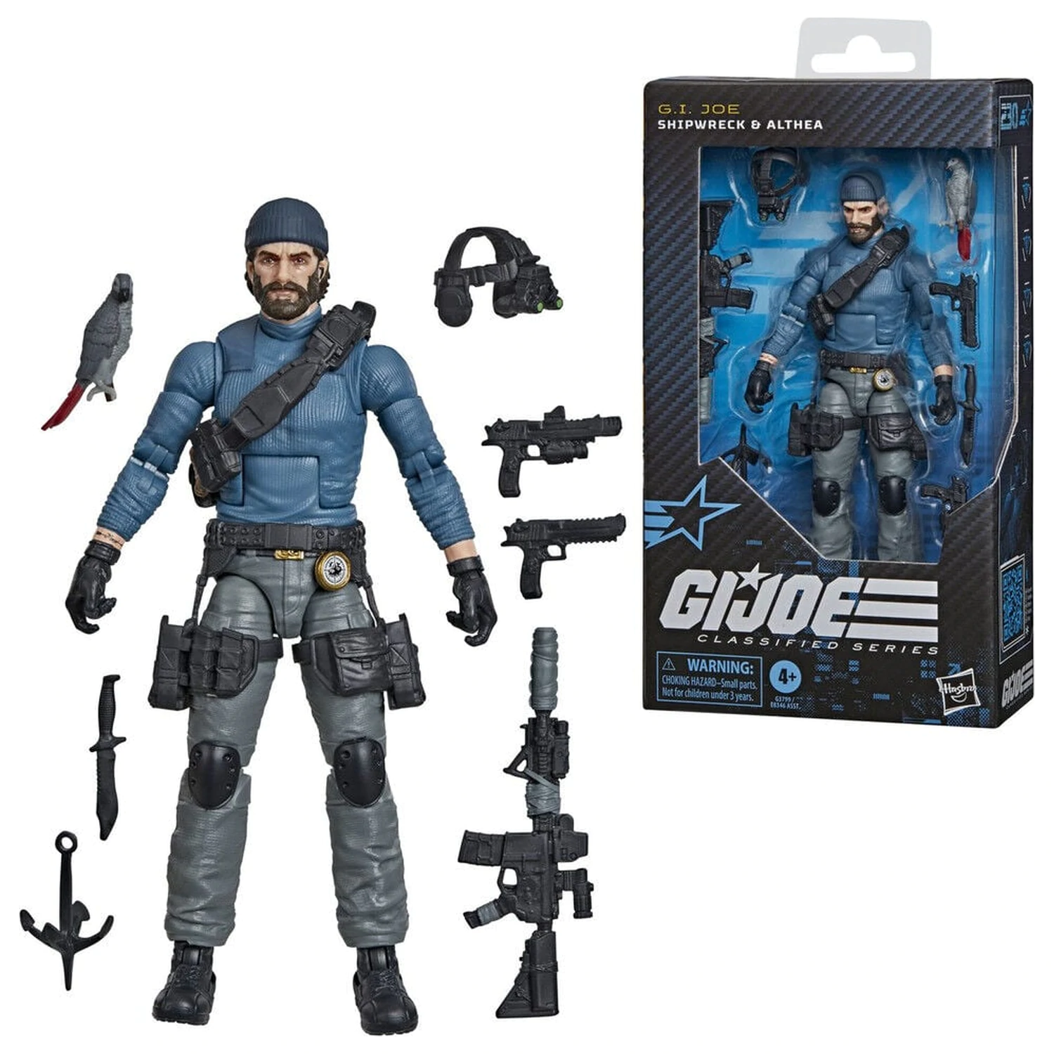 G.I. Joe Classified Series Shipwreck & Althea figurka 15 cm zdjęcie produktu