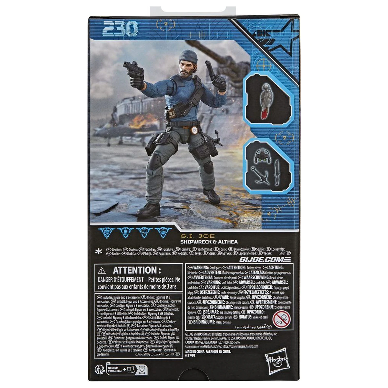 G.I. Joe Classified Series Shipwreck & Althea figurka 15 cm zdjęcie produktu