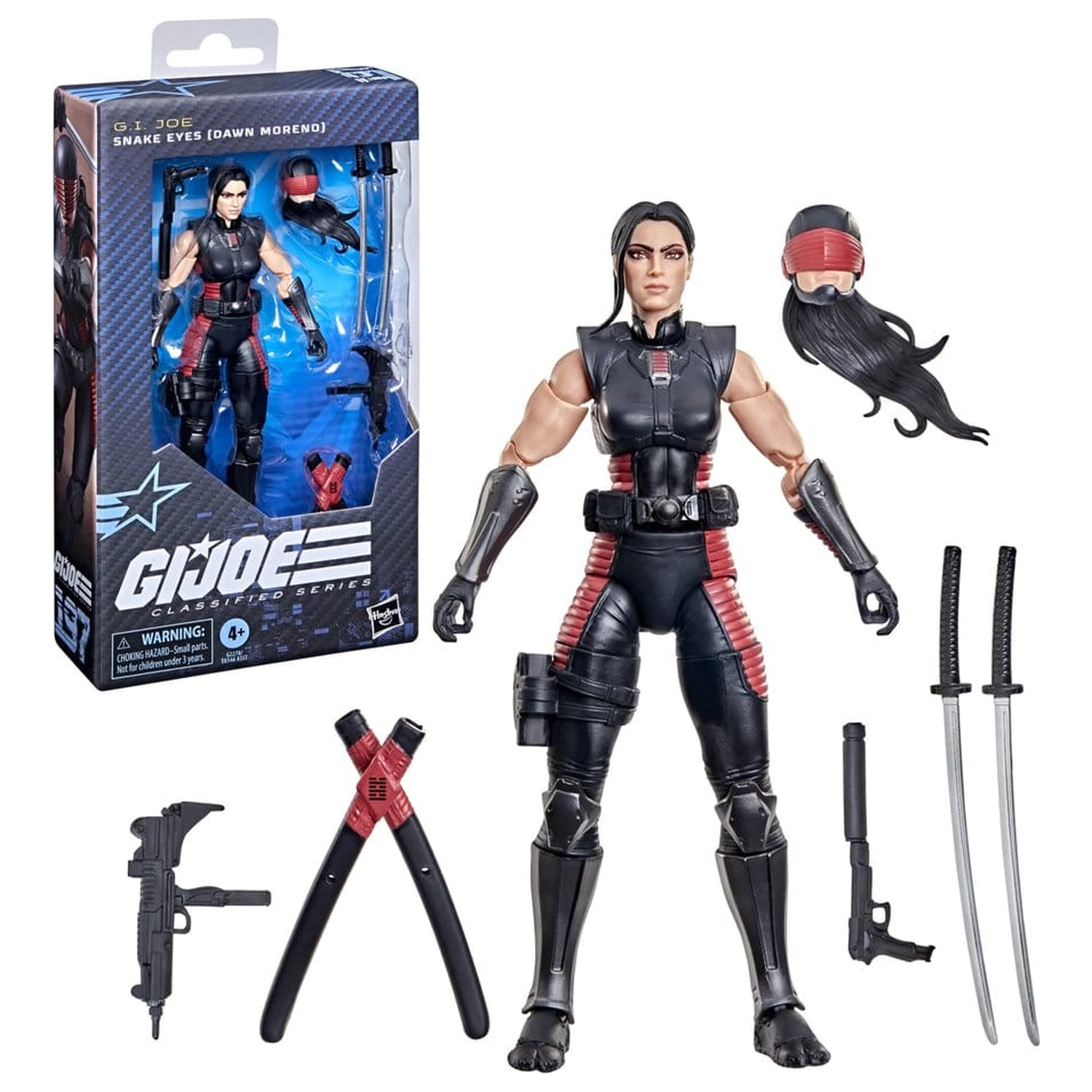 G.I. Joe Classified Series figurka akcji Snake Eyes (Dawn Moreno) 15 cm zdjęcie produktu