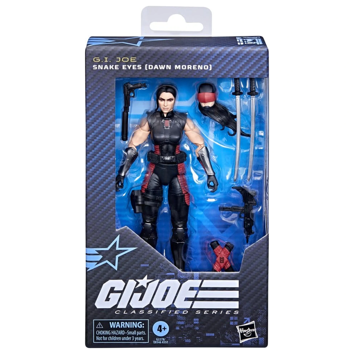 G.I. Joe Classified Series figurka akcji Snake Eyes (Dawn Moreno) 15 cm zdjęcie produktu
