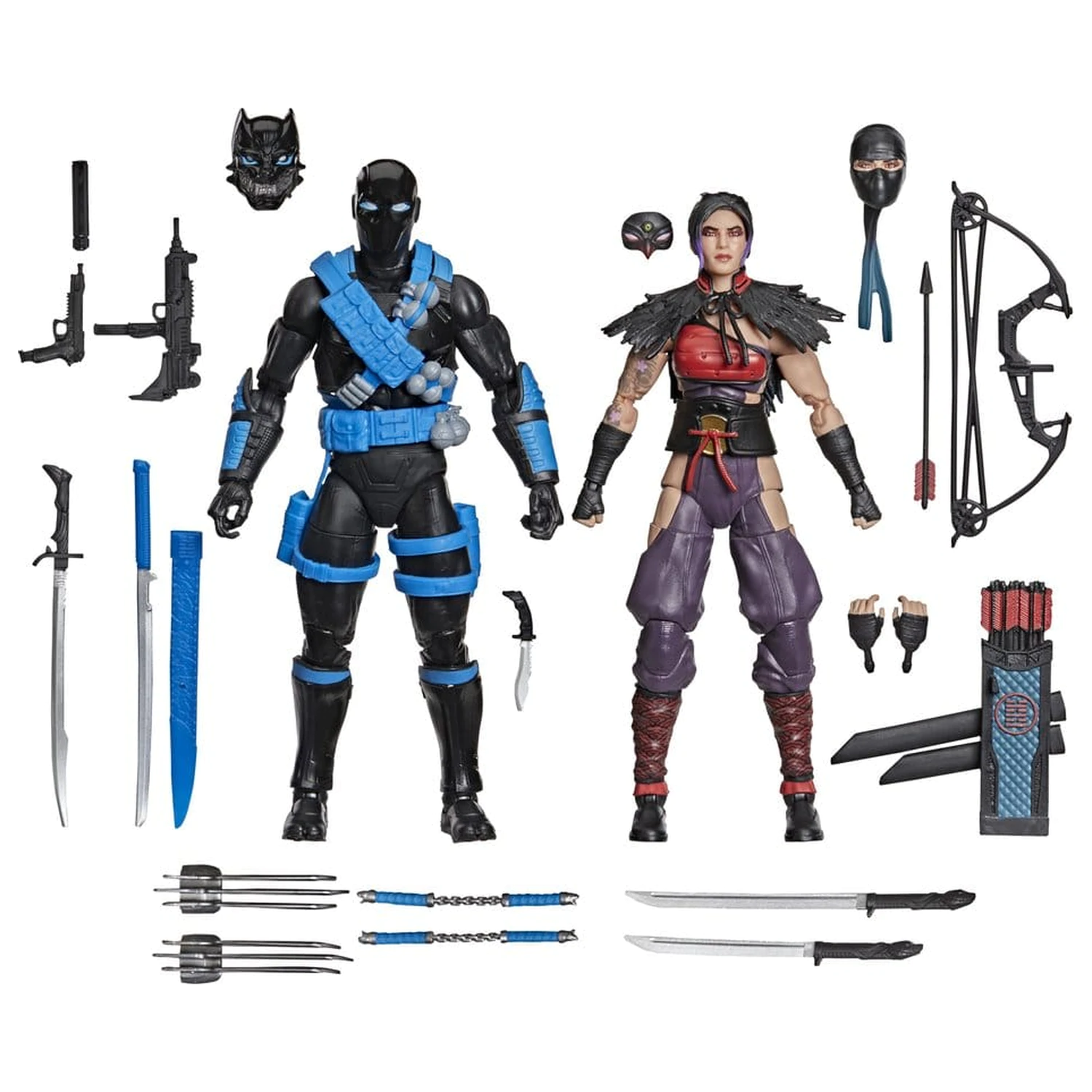 G.I. Joe Classified Series figurki akcji 2-Pack Snake Eyes & Kim "Jinx" Arashikage 15 cm zdjęcie produktu