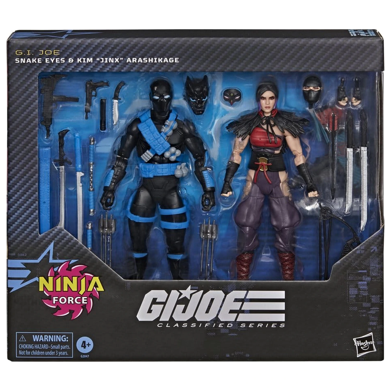 G.I. Joe Classified Series figurki akcji 2-Pack Snake Eyes & Kim "Jinx" Arashikage 15 cm zdjęcie produktu