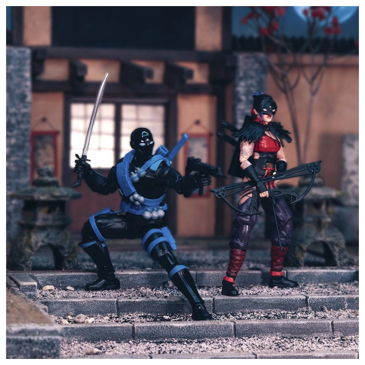 G.I. Joe Classified Series figurki akcji 2-Pack Snake Eyes & Kim "Jinx" Arashikage 15 cm zdjęcie produktu