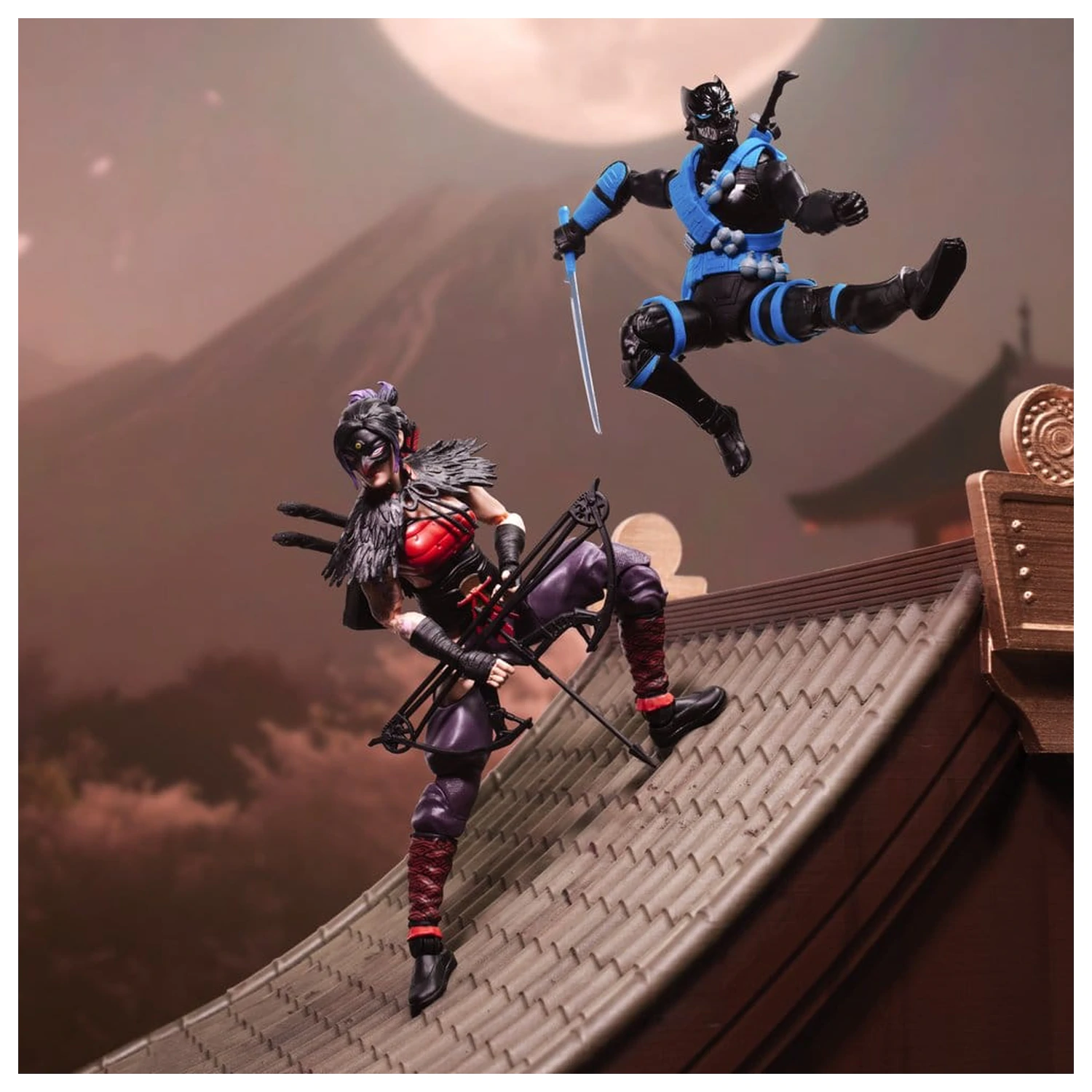 G.I. Joe Classified Series figurki akcji 2-Pack Snake Eyes & Kim "Jinx" Arashikage 15 cm zdjęcie produktu