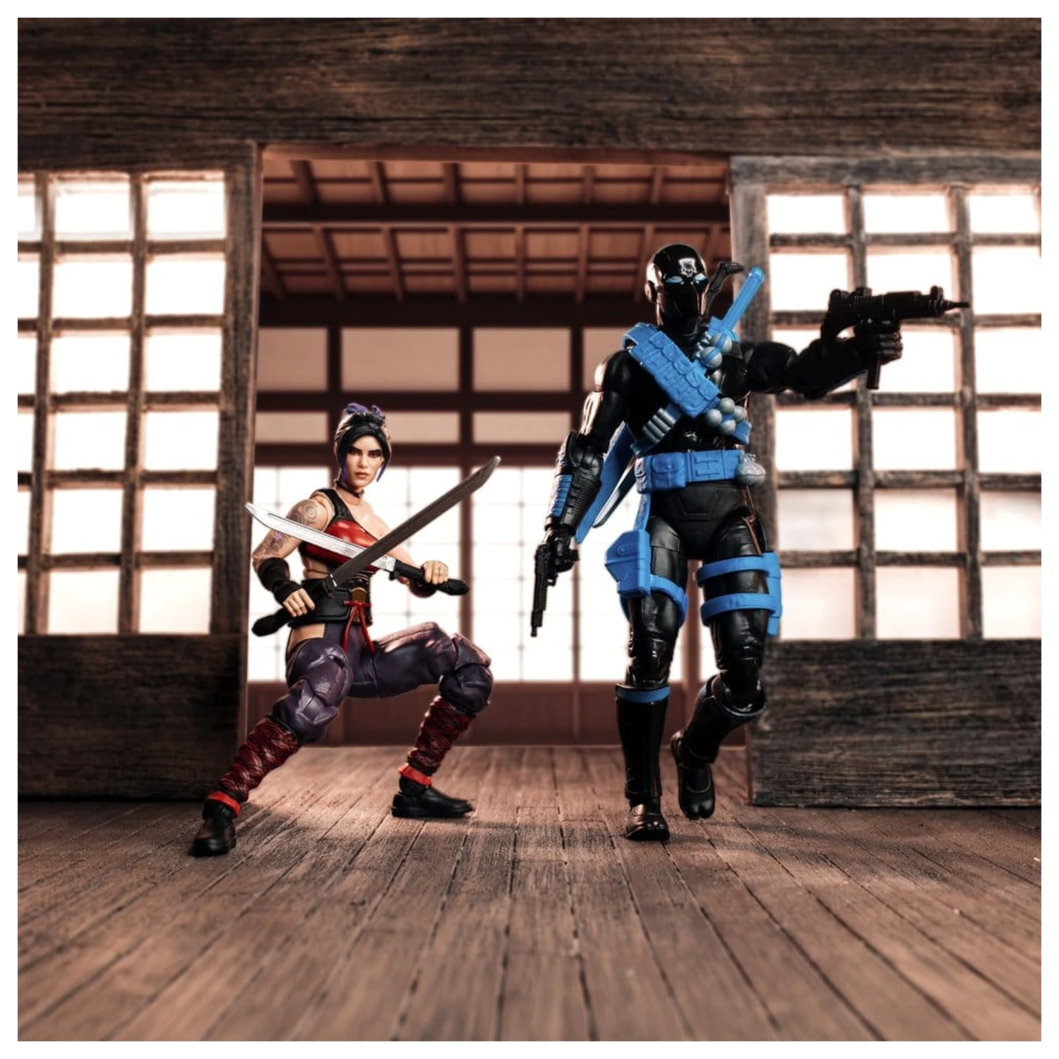 G.I. Joe Classified Series figurki akcji 2-Pack Snake Eyes & Kim "Jinx" Arashikage 15 cm zdjęcie produktu