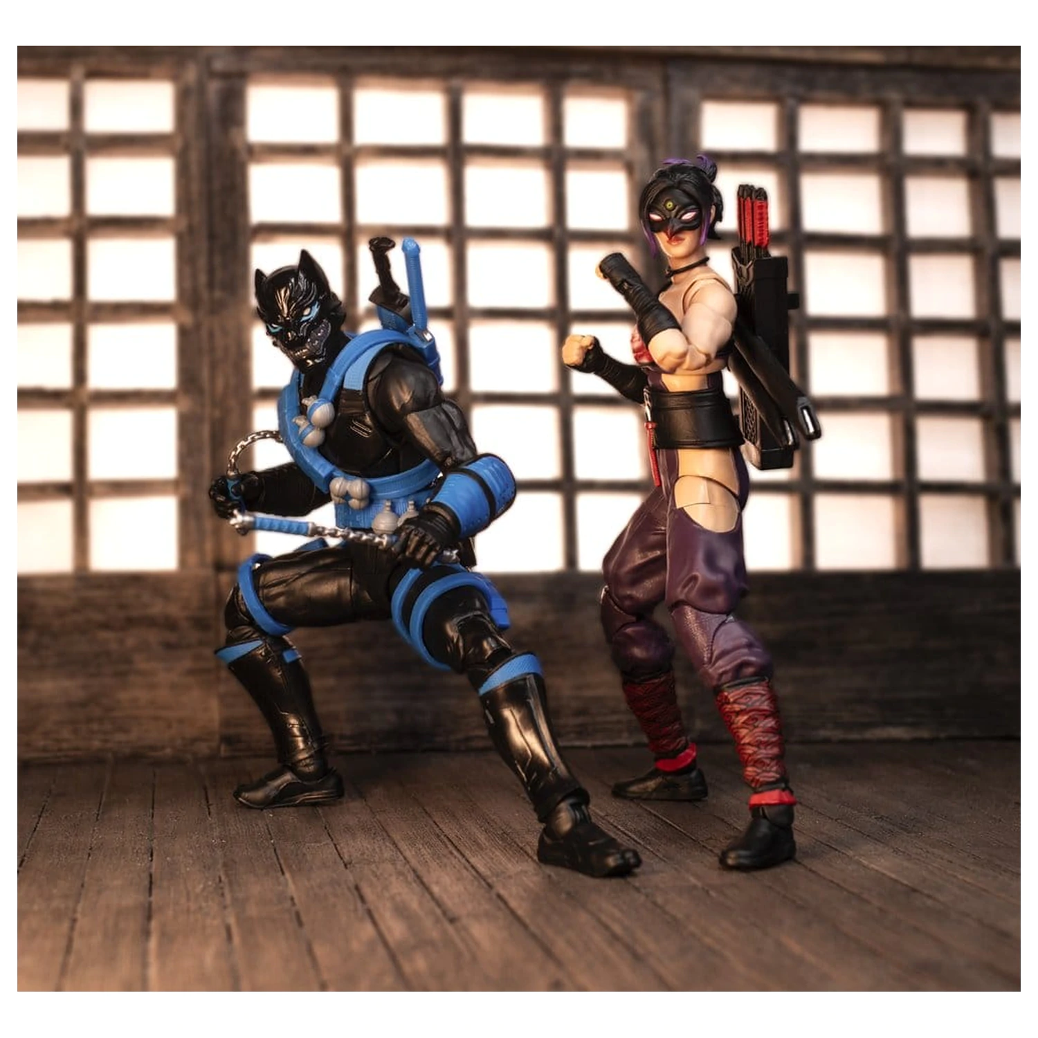 G.I. Joe Classified Series figurki akcji 2-Pack Snake Eyes & Kim "Jinx" Arashikage 15 cm zdjęcie produktu