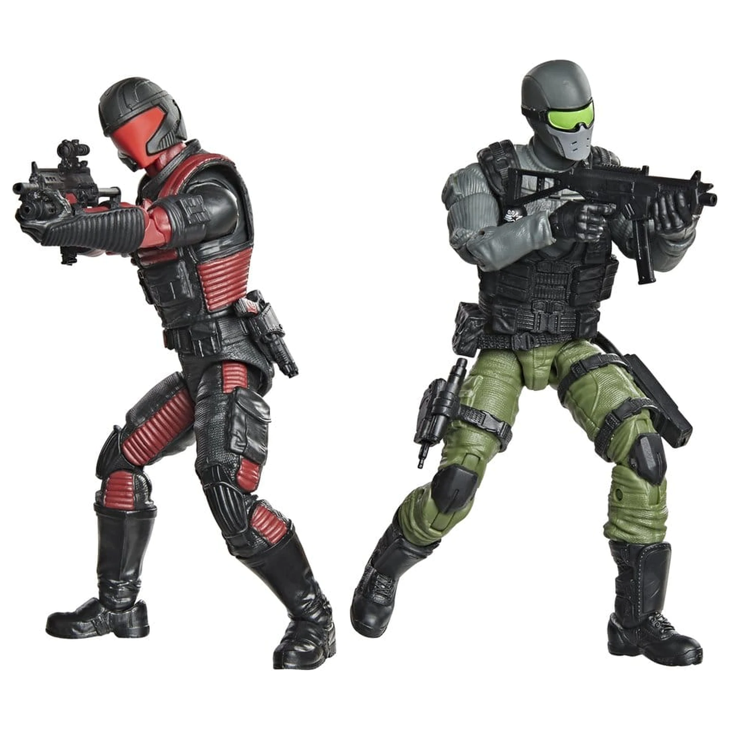 G.I. Joe Classified Series figurka akcji i zestaw pojazdów Snake Eyes & Varmint ATV vs. Stealth Viper & Cobra Stealth Flight Pod (Trubble Bubble) 15 cm zdjęcie produktu