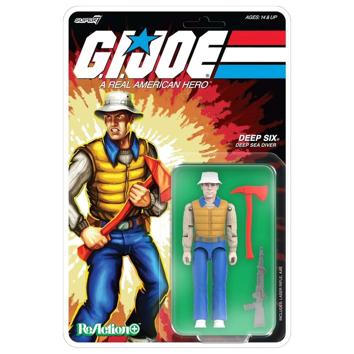 G.I. Joe (komiks) ReAction+ figurka akcji Wave 09 Deep Six zdjęcie produktu