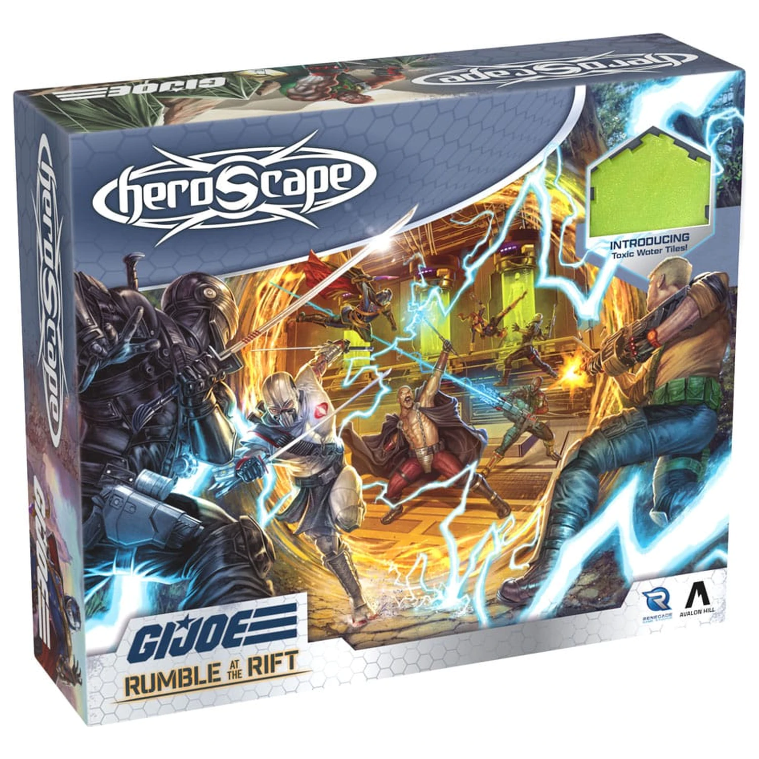 G.I. Joe Heroscape gra planszowa Rumble at the Rift Battle Box *wersja angielska* zdjęcie produktu
