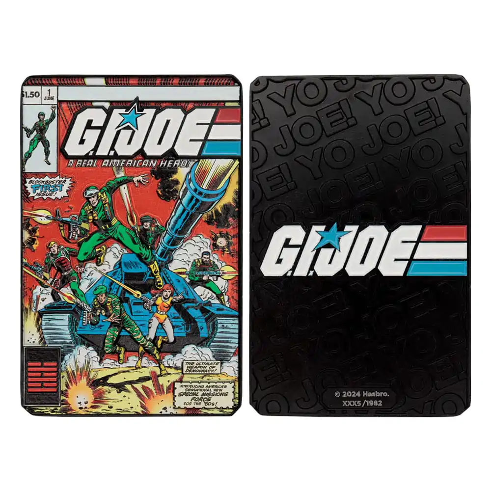 G.I. Joe Ingot A Real American Hero #1 Edycja Limitowana zdjęcie produktu
