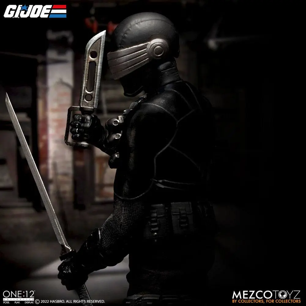 G.I. Joe Podświetlana Figurka Akcji 1/12 Snake Eyes Deluxe Edition 17 cm zdjęcie produktu