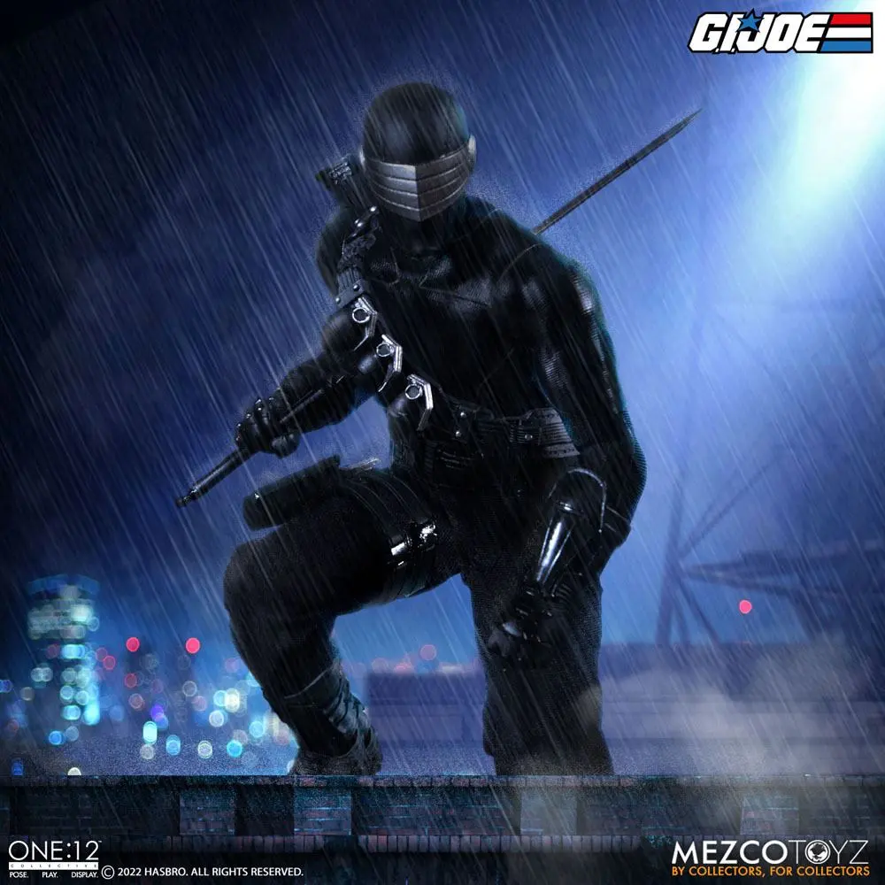 G.I. Joe Podświetlana Figurka Akcji 1/12 Snake Eyes Deluxe Edition 17 cm zdjęcie produktu