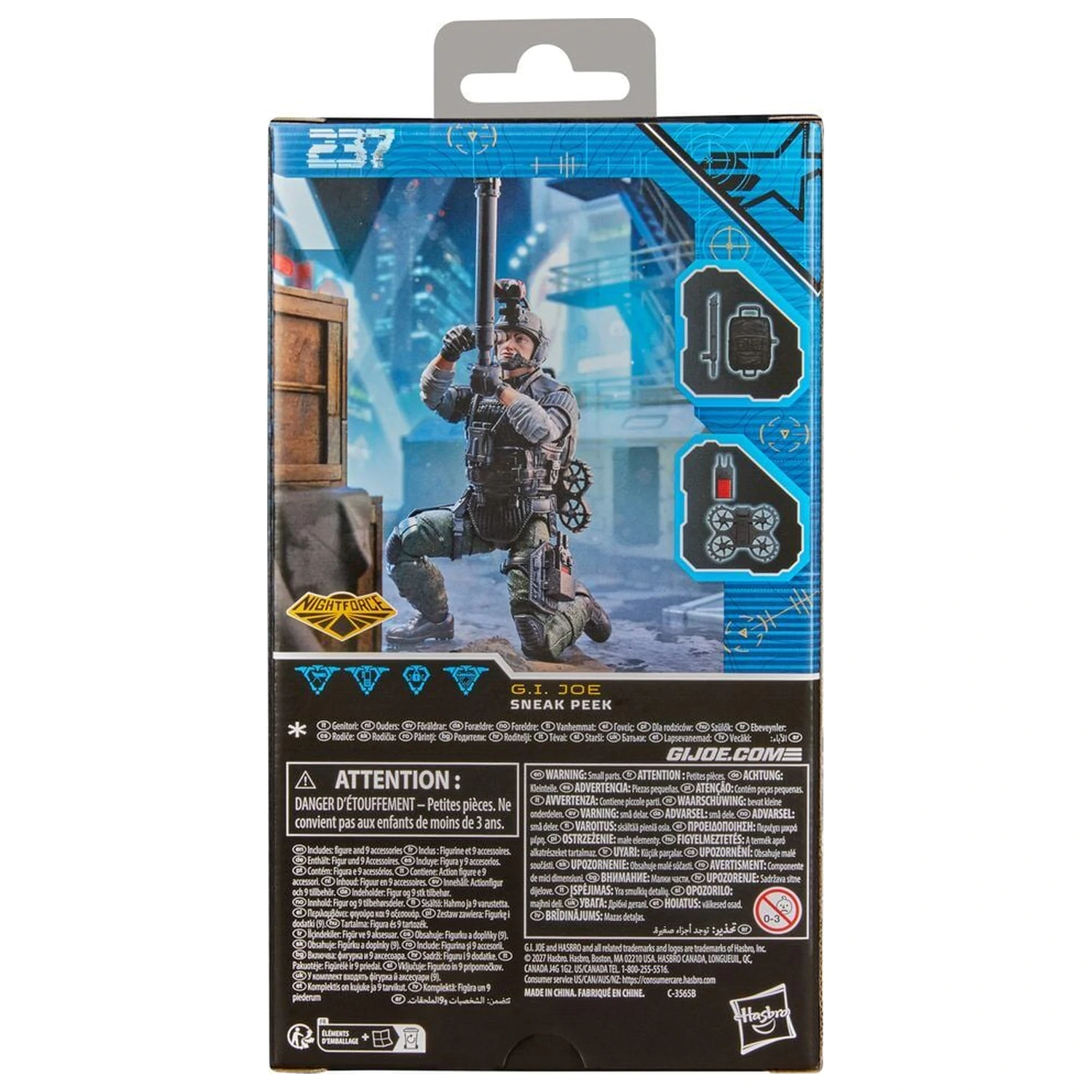 Figurka G.I. Joe Nightforce Sneak Peek 15 cm zdjęcie produktu