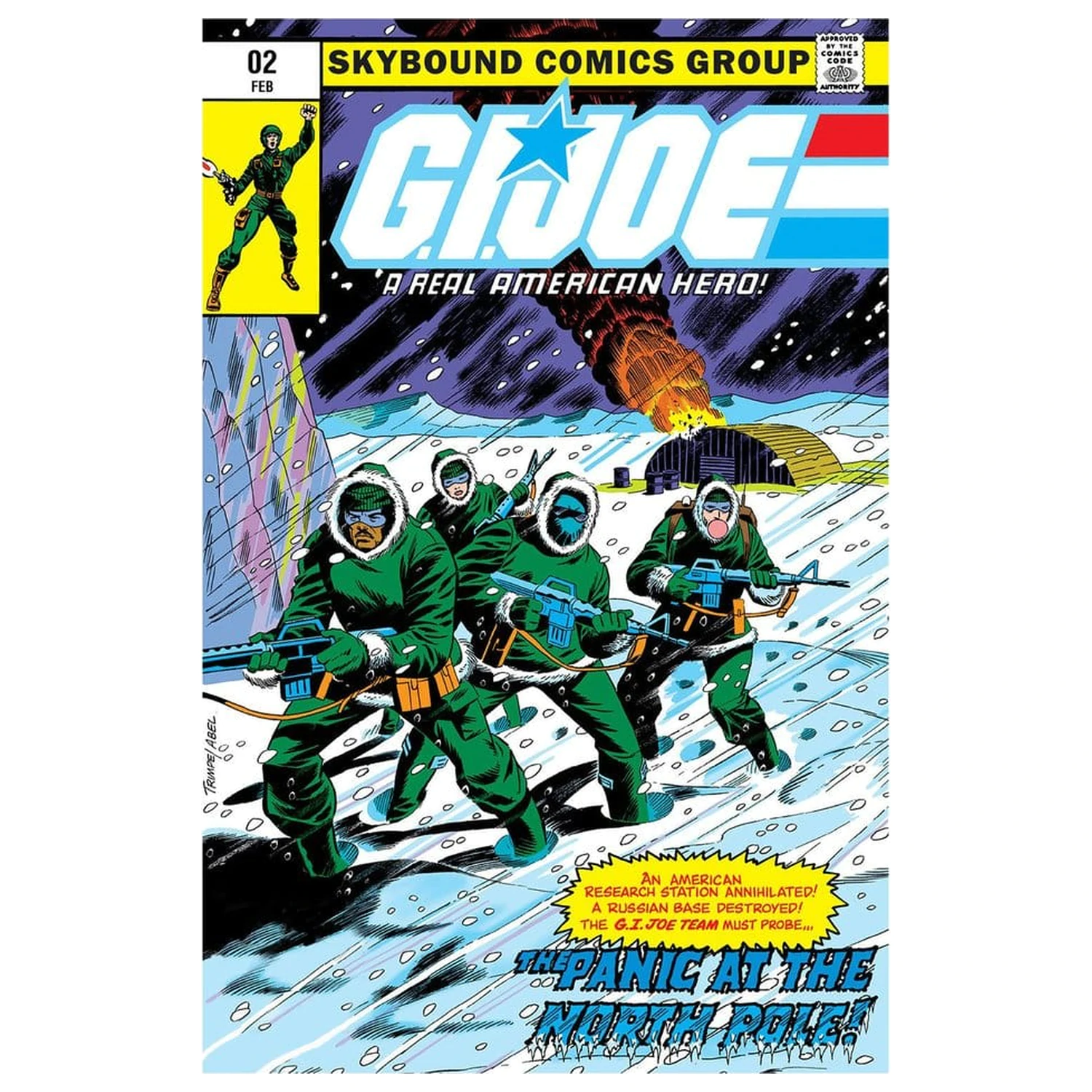 G.I. Joe ReAction+ Figurka Snake Eyes (Skybound Comic Box Series, Issue #2) zdjęcie produktu
