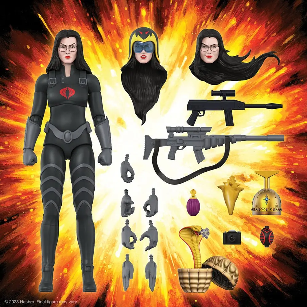 G.I. Joe Ultimates Figurka Akcji Baroness (Czarny Garnitur) 18 cm zdjęcie produktu