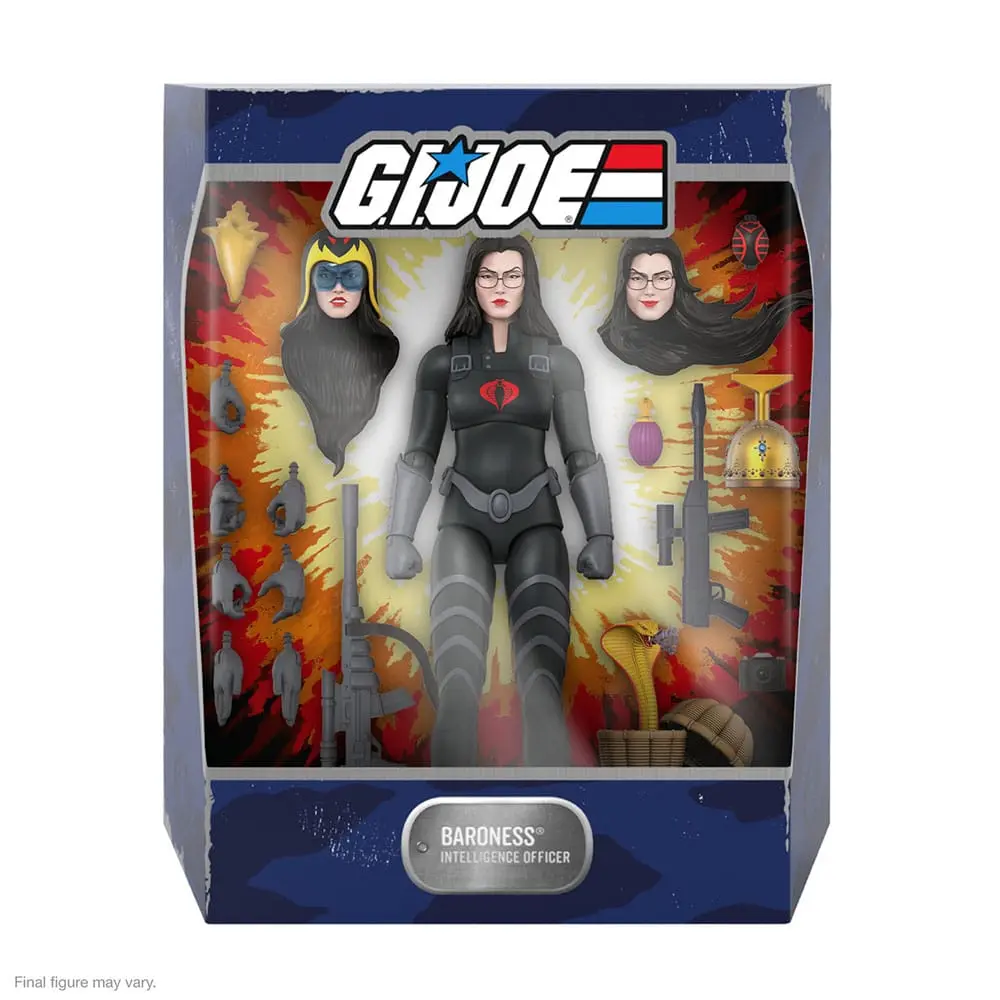 G.I. Joe Ultimates Figurka Akcji Baroness (Czarny Garnitur) 18 cm zdjęcie produktu