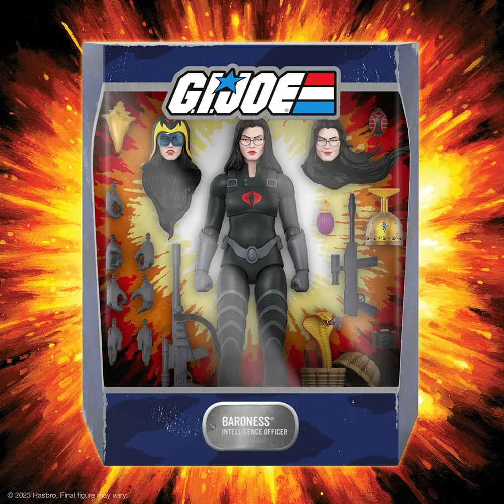 G.I. Joe Ultimates Figurka Akcji Baroness (Czarny Garnitur) 18 cm zdjęcie produktu