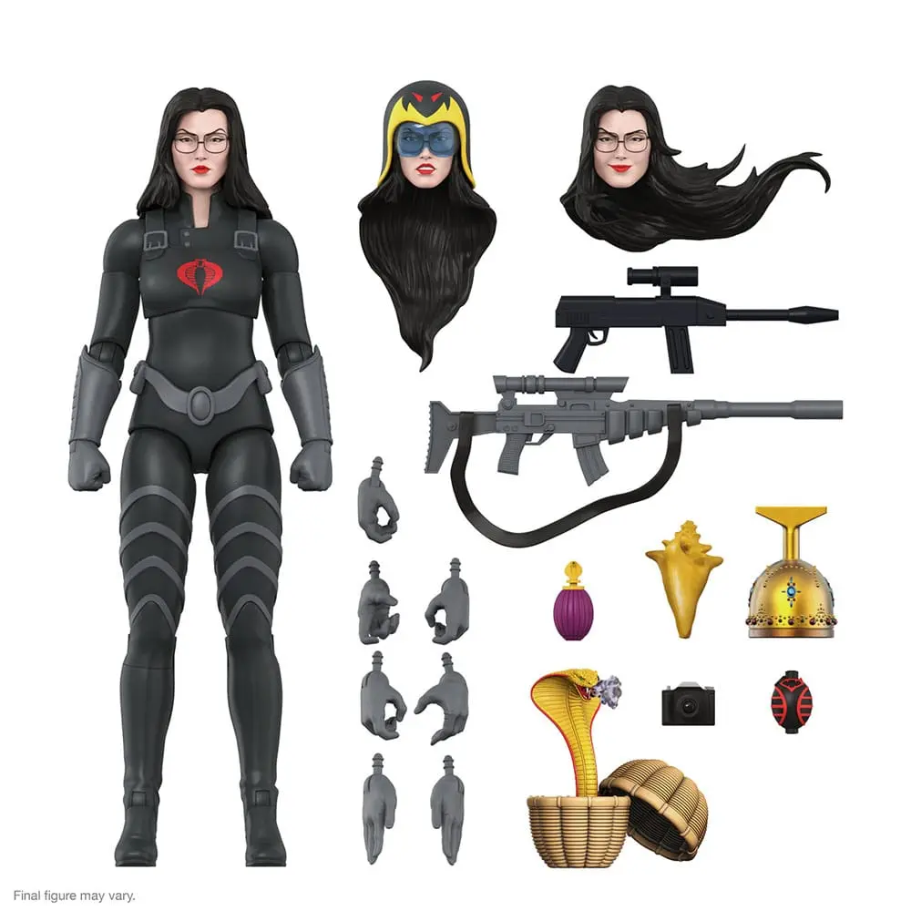 G.I. Joe Ultimates Figurka Akcji Baroness (Czarny Garnitur) 18 cm zdjęcie produktu