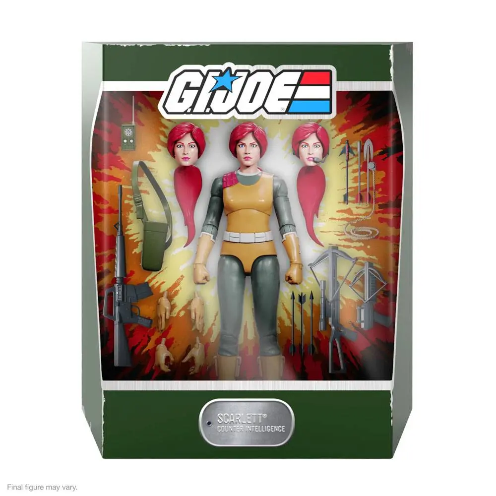 G.I. Joe Ultimates Figurka Akcji Scarlett 18 cm zdjęcie produktu