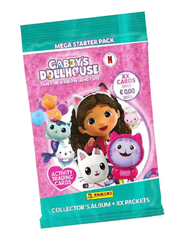 Gabby's Dollhouse: Czas na Meow-Zing Zabawę Zestaw Startowy Kart Kolekcjonerskich Wersja niemiecka zdjęcie produktu