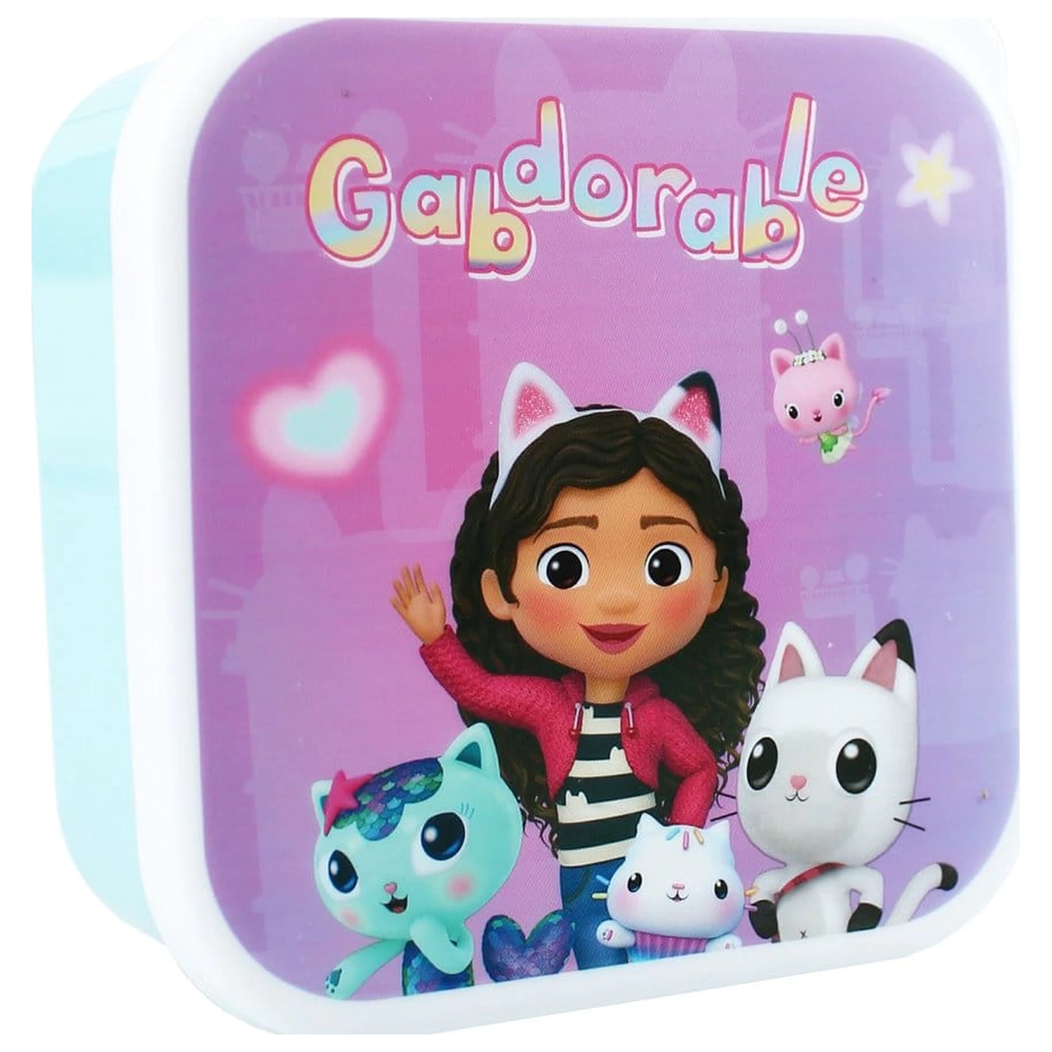 Gabby's Dollhouse Zestaw pojemników na przekąski Fresh Bites 12 cm zdjęcie produktu
