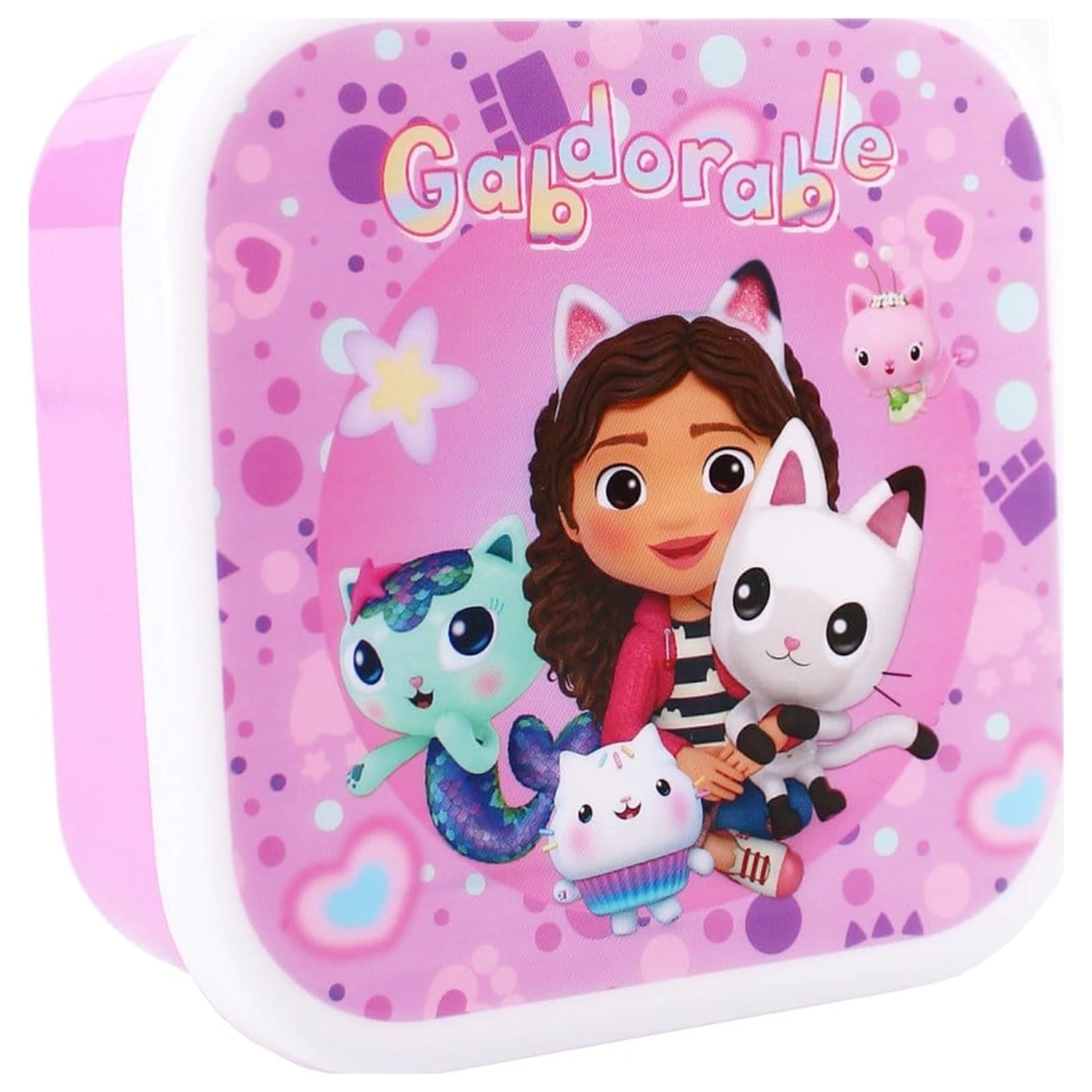 Gabby's Dollhouse Zestaw pojemników na przekąski Fresh Bites 12 cm zdjęcie produktu