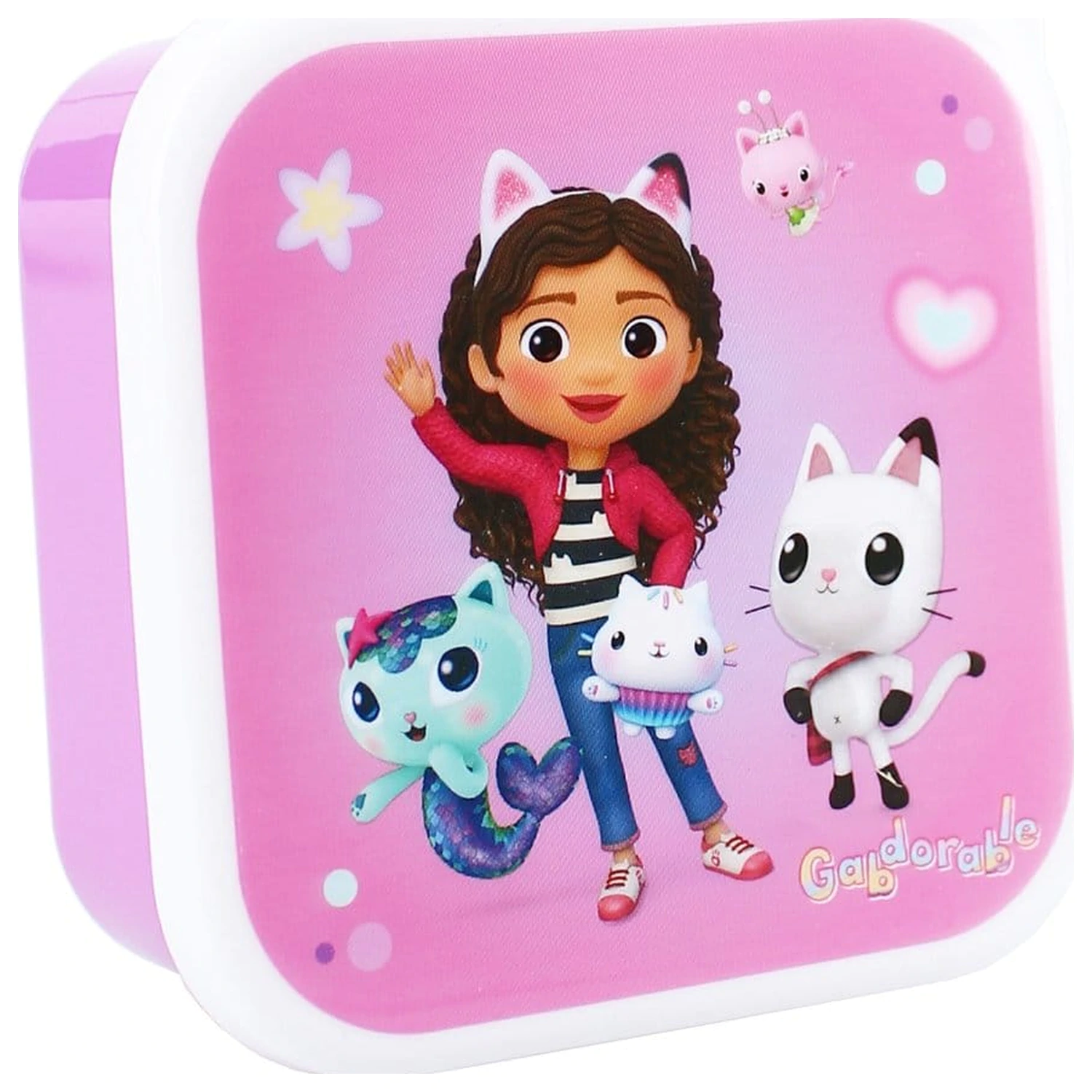 Gabby's Dollhouse Zestaw pojemników na przekąski Fresh Bites 12 cm zdjęcie produktu