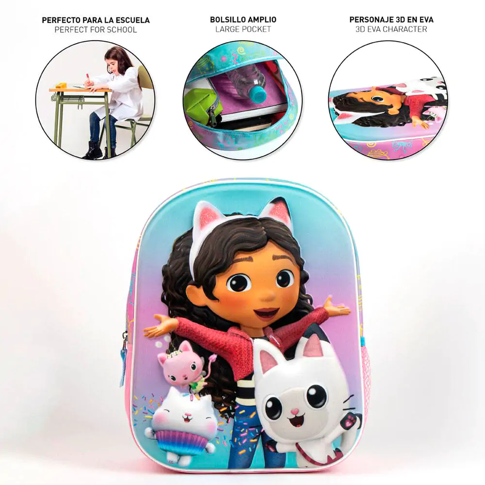 Plecak 3D Gabbys Dollhouse 31 cm zdjęcie produktu