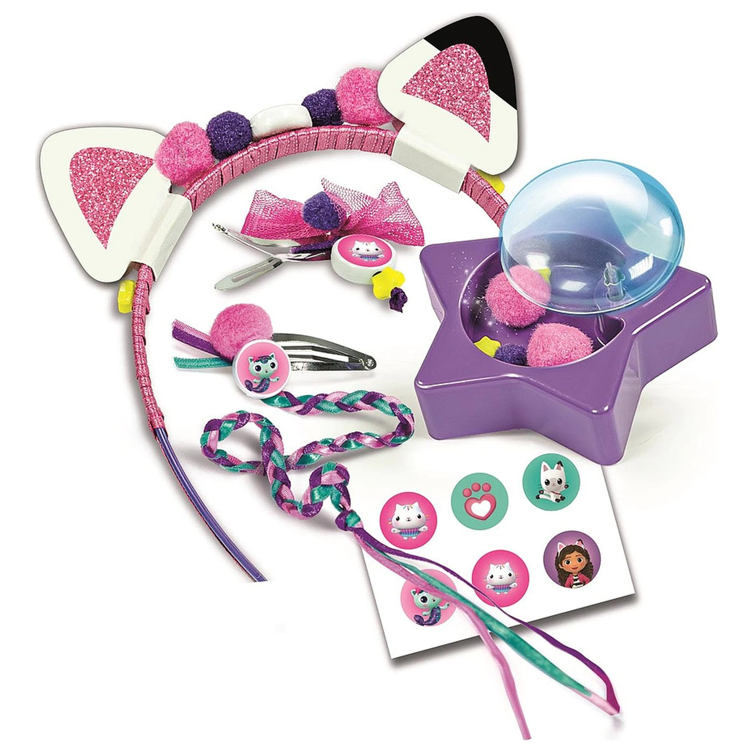 Gabi's Dollhouse Cat Ears zestaw akcesoriów do włosów zdjęcie produktu