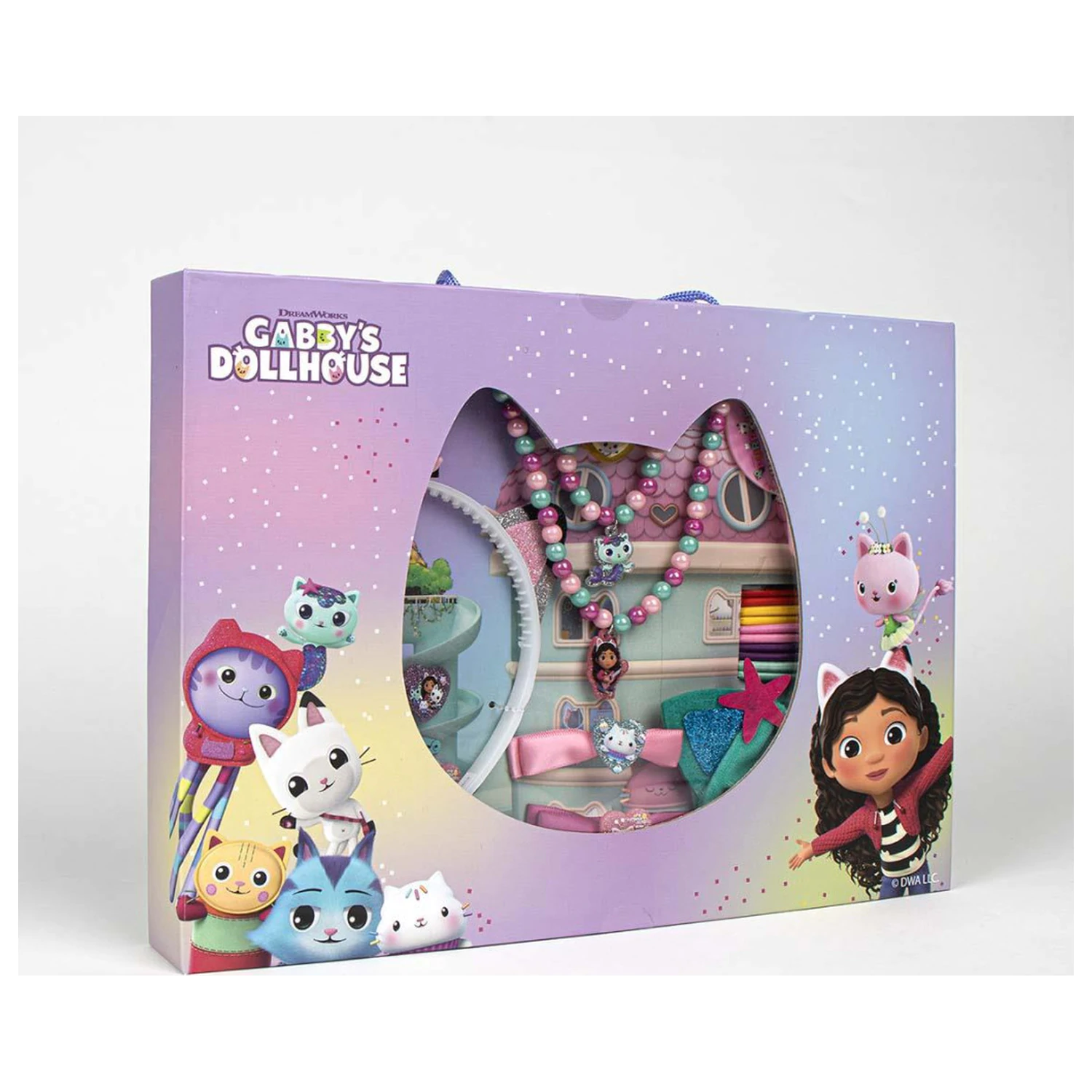 Gabby's Dollhouse Cat-tastic Zestaw Biżuterii i Akcesoriów do Włosów zdjęcie produktu