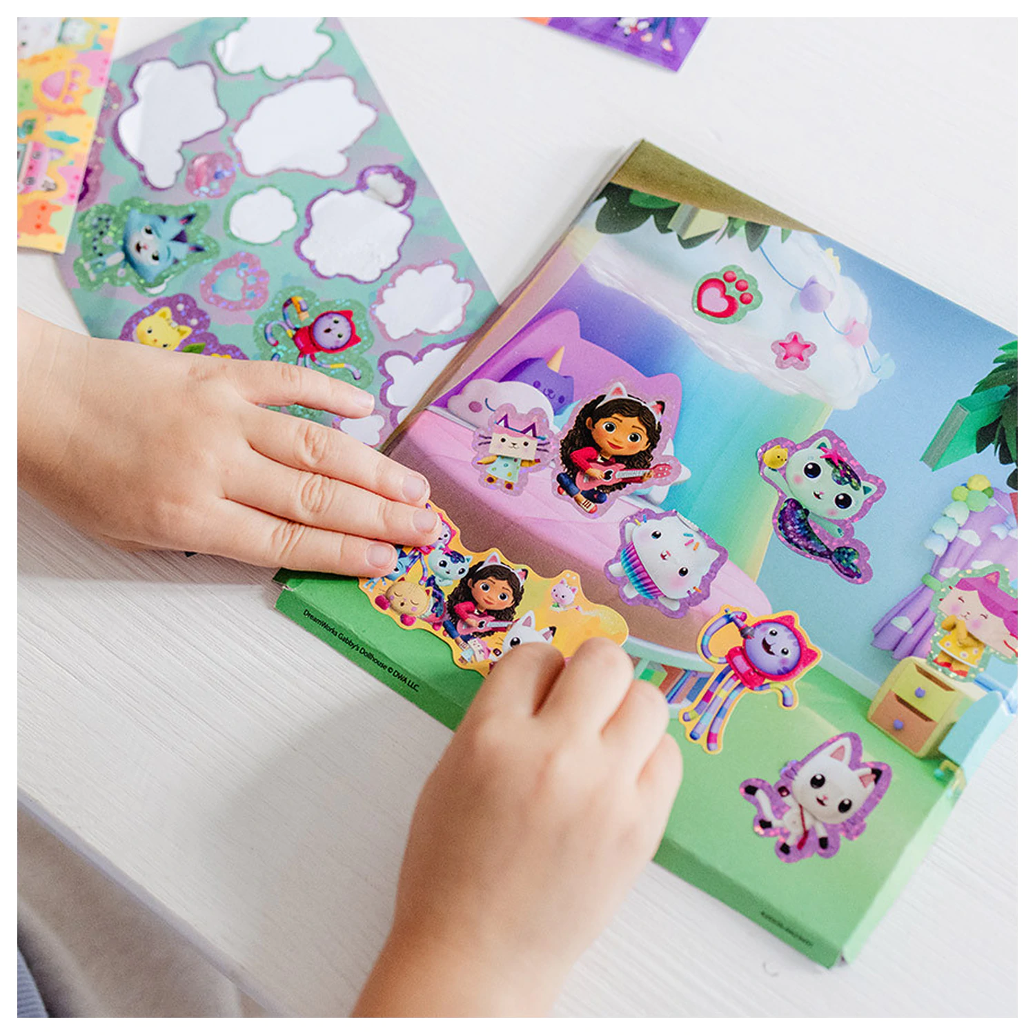 Gabi's Dollhouse Cats Zestaw Naklejek zdjęcie produktu