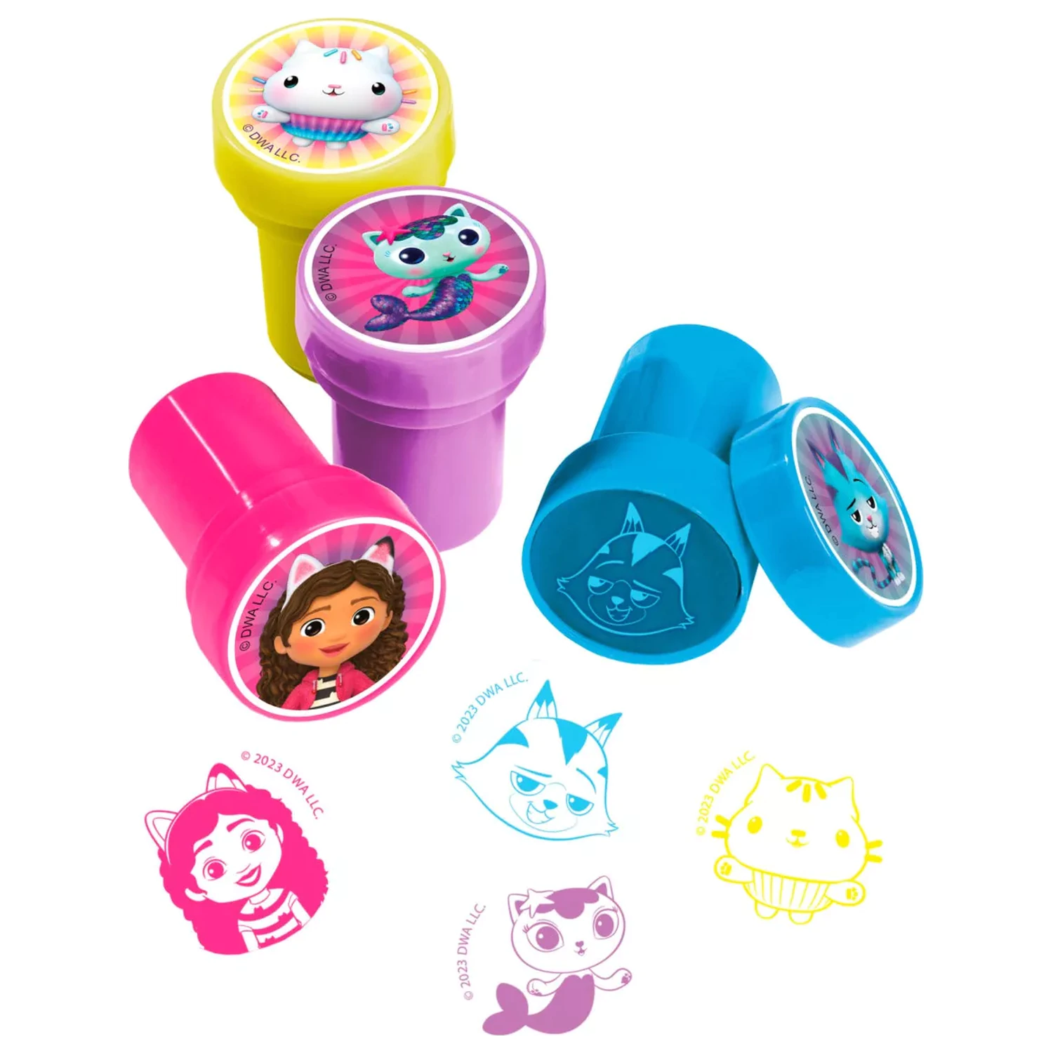 Gabi's Dollhouse Cats Printmaking Set 12-częściowy zdjęcie produktu