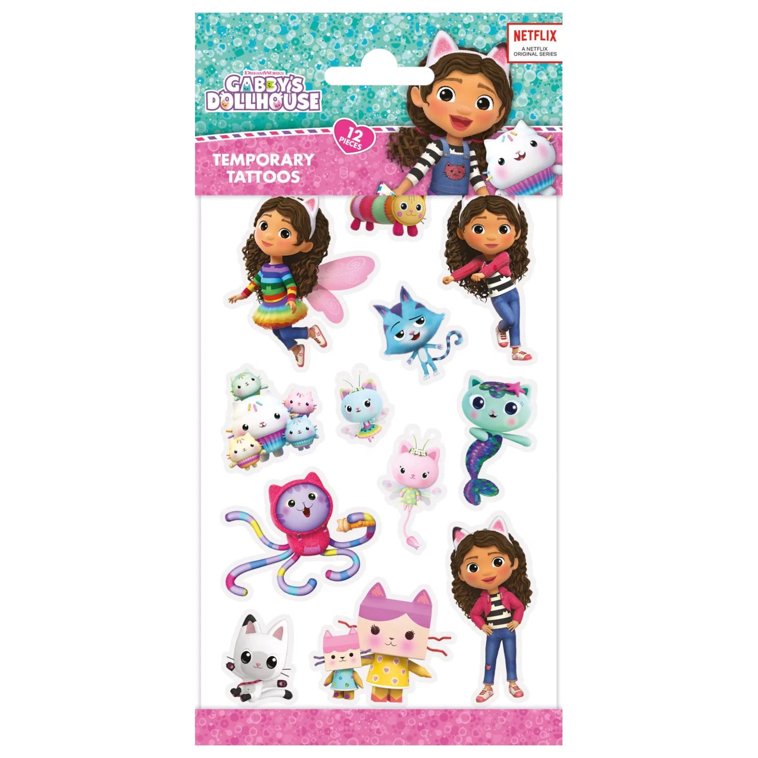 Gabi Dollhouse Cats Tattoo 12-częściowy zdjęcie produktu