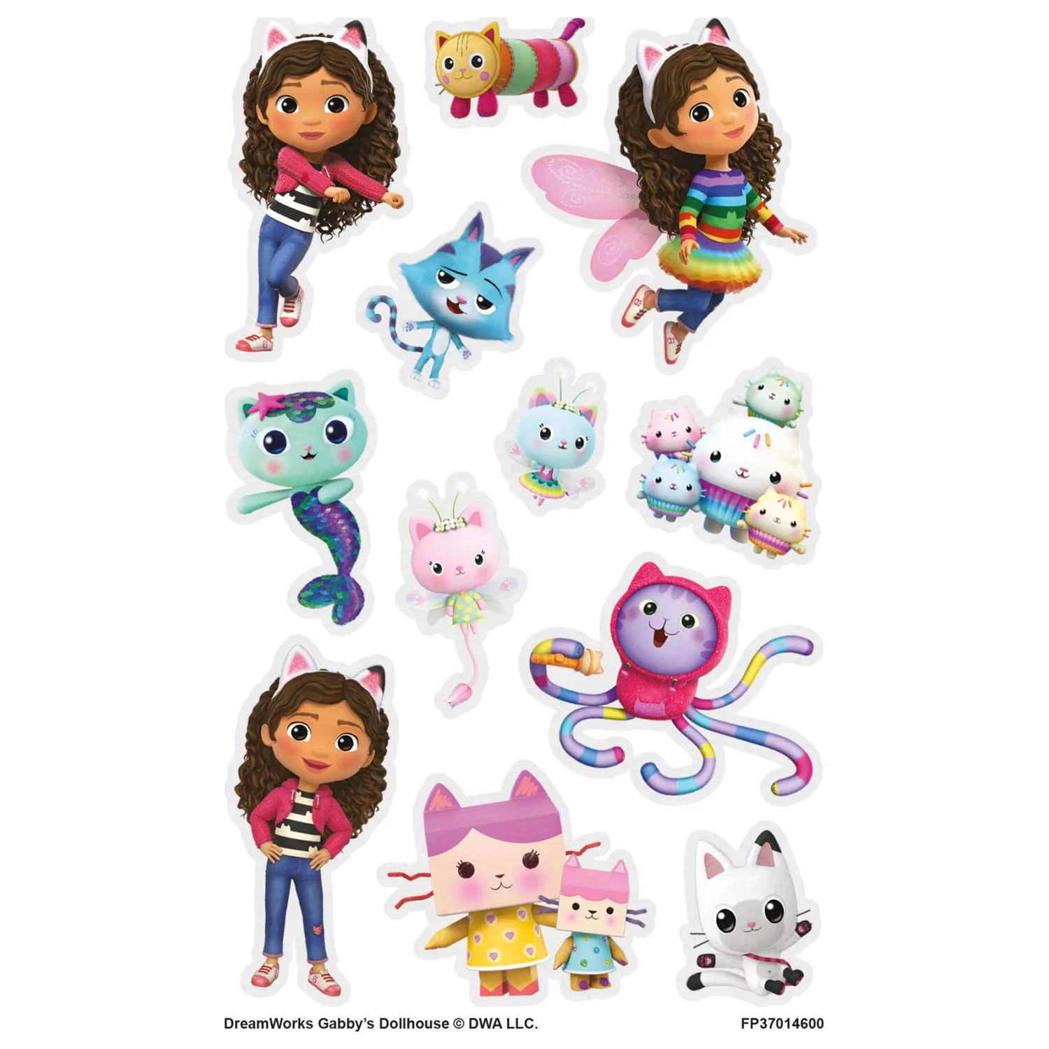 Gabi Dollhouse Cats Tattoo 12-częściowy zdjęcie produktu