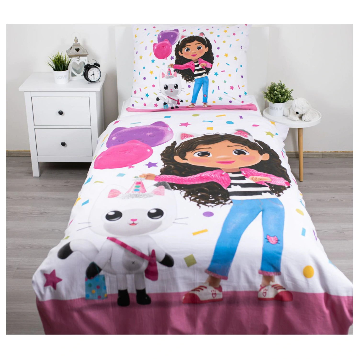 Gabi's Dollhouse Confetti Poszwa na kołdrę zdjęcie produktu