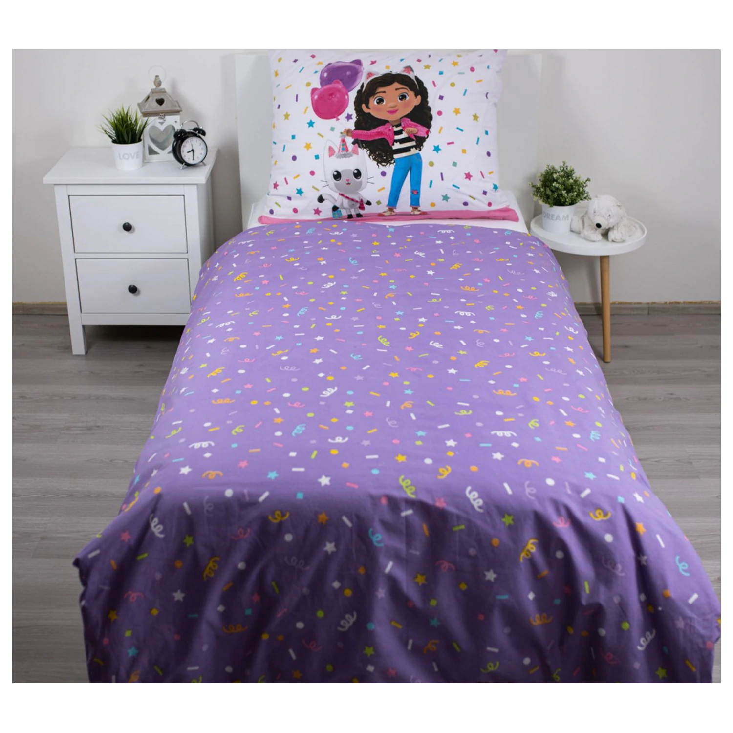 Gabi's Dollhouse Confetti Poszwa na kołdrę zdjęcie produktu