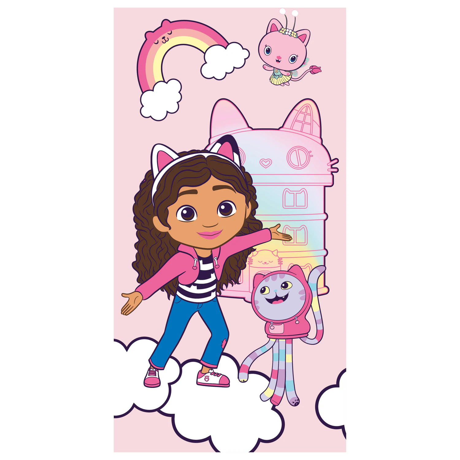 Gabi's Dollhouse Dreamland ręcznik zdjęcie produktu