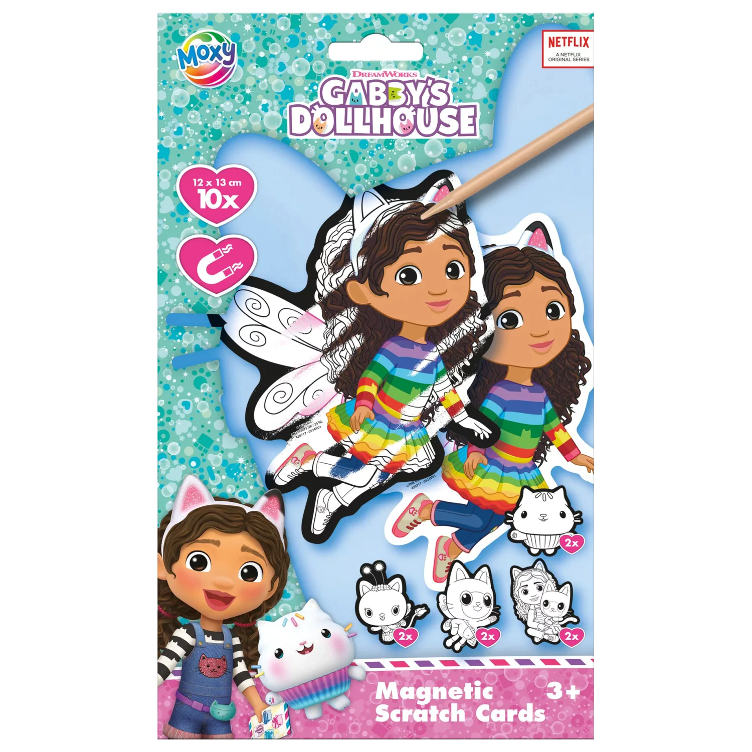 Gabi's Dollhouse Fairy zestaw do zdrapywania z magnesem zdjęcie produktu